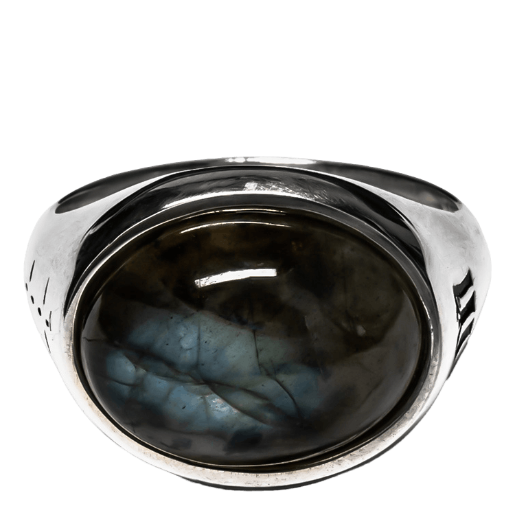 Tubby Ring Silver 925/labradorite