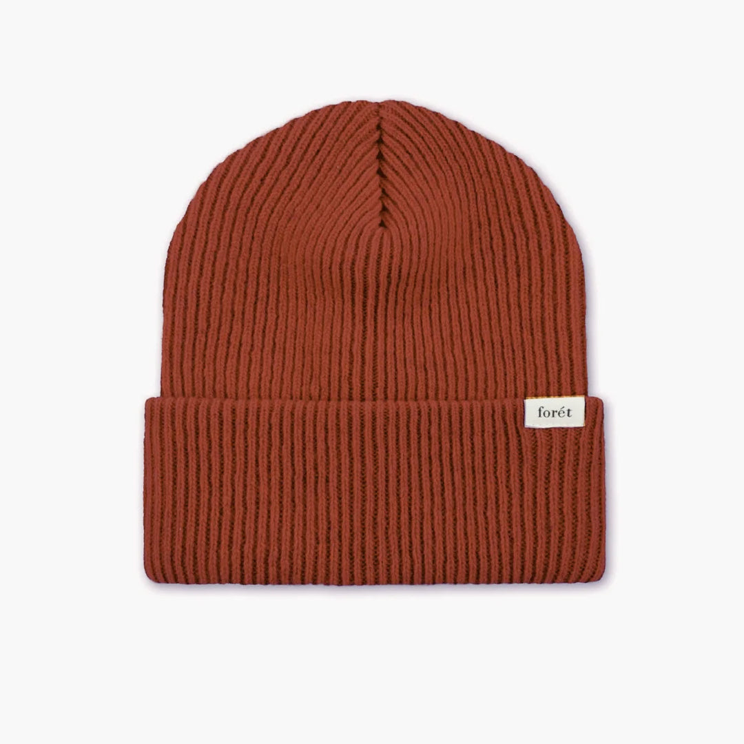 Forest Beanie Red Ochre