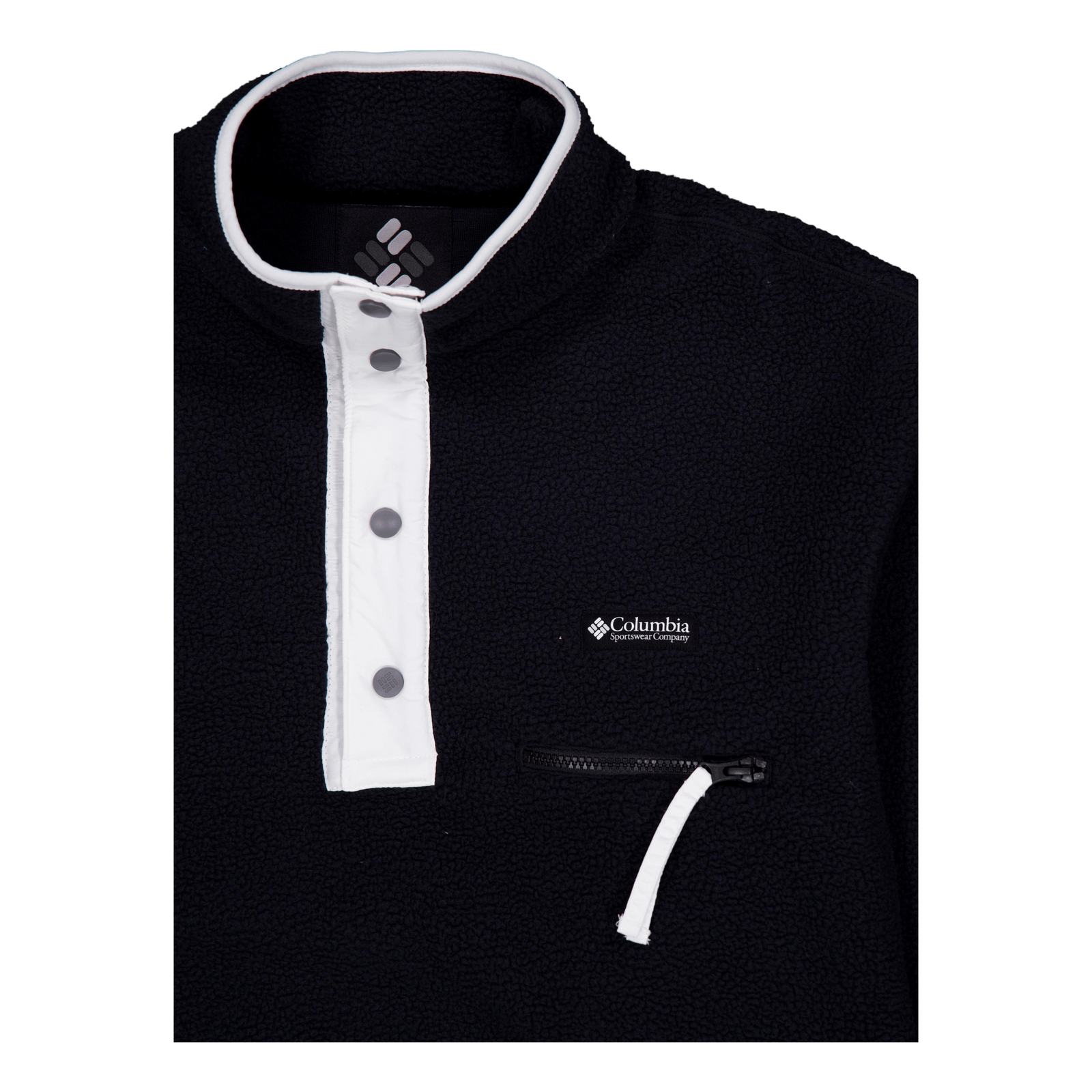 Helvetia™ Half Snap Fleece Black