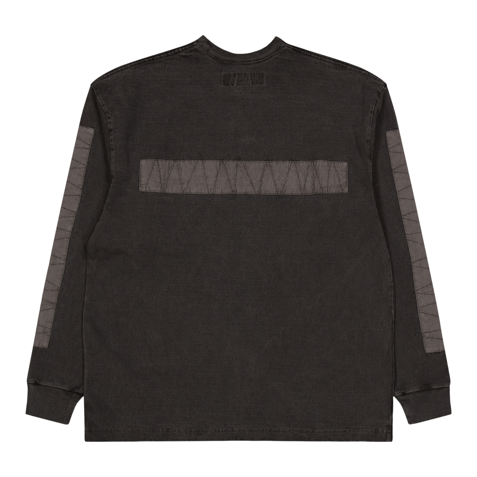 Design Pigment Dyed Crewneck L Black