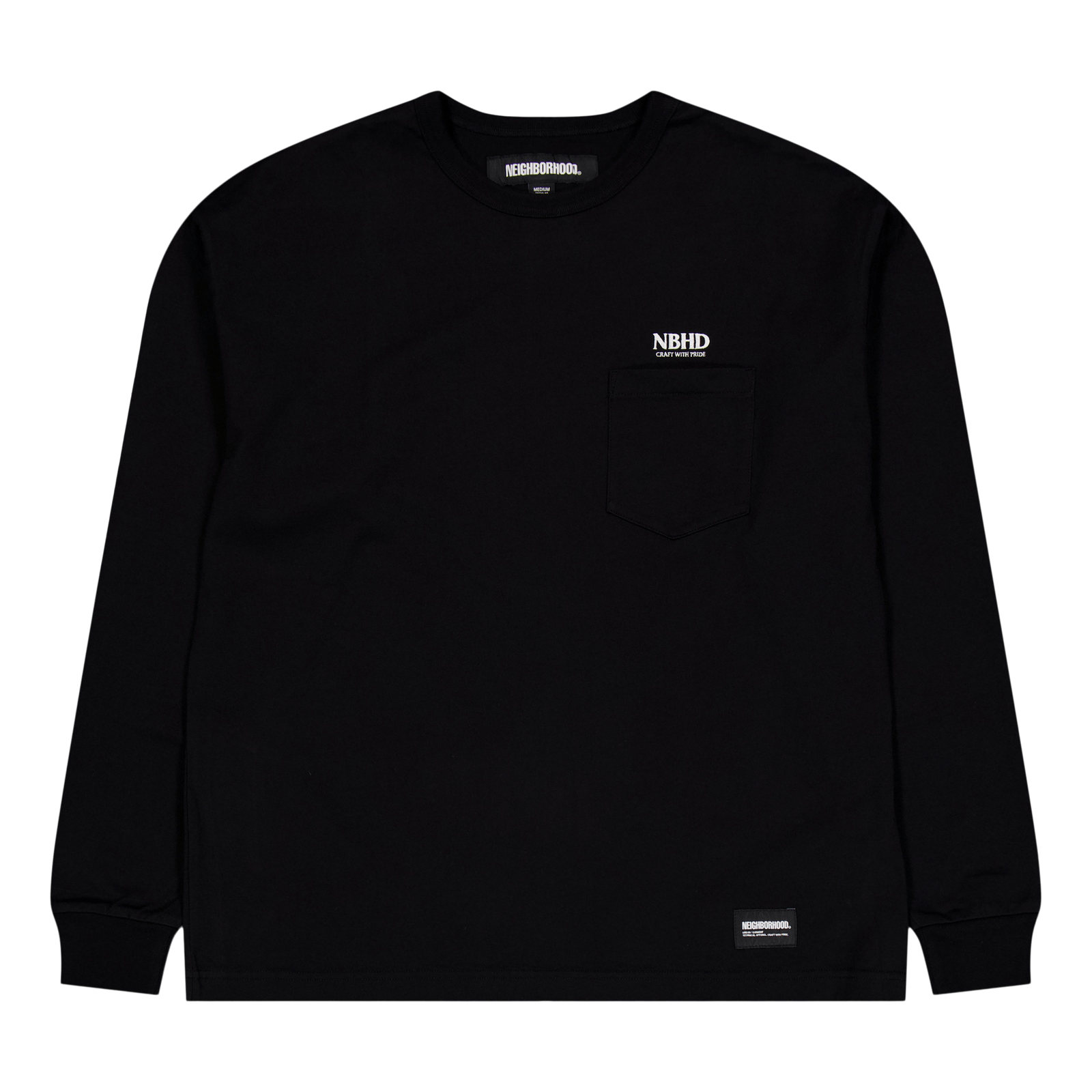Classic-p Crewneck Ls Black