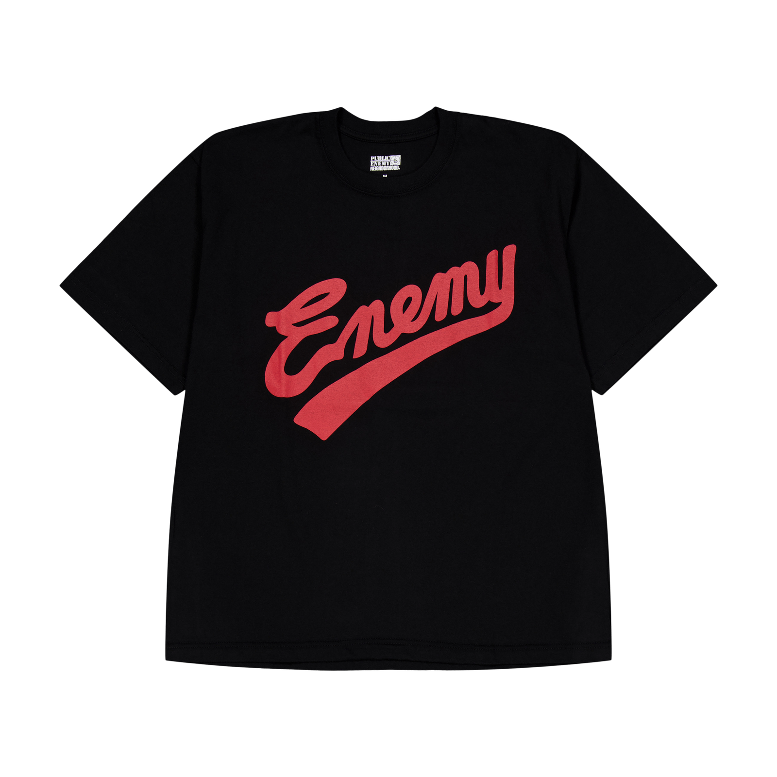 Nh X Public Enemy . Tee Ss-1 Black