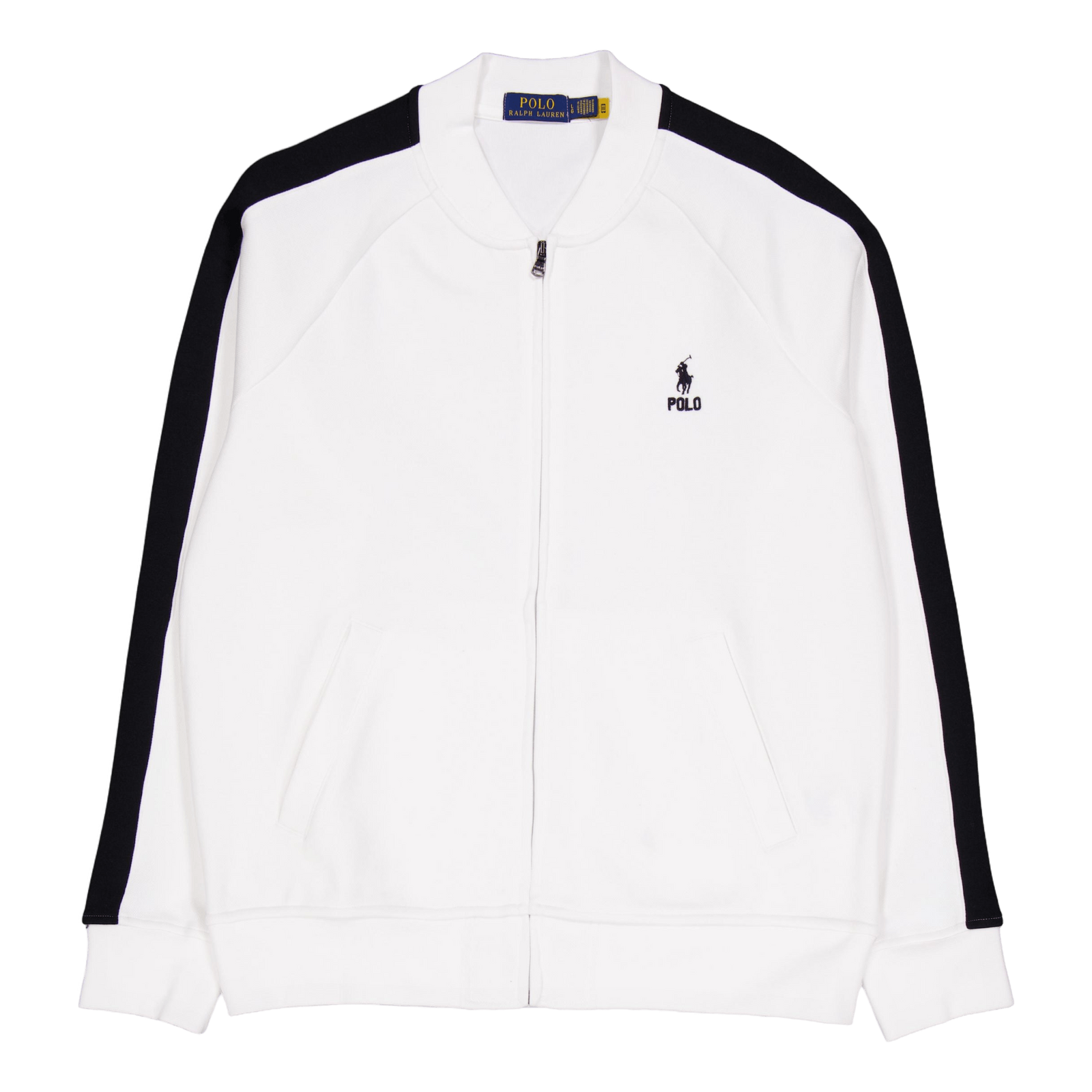 Polo Ralph Lauren Double Knit Full Zip Sweater Multi