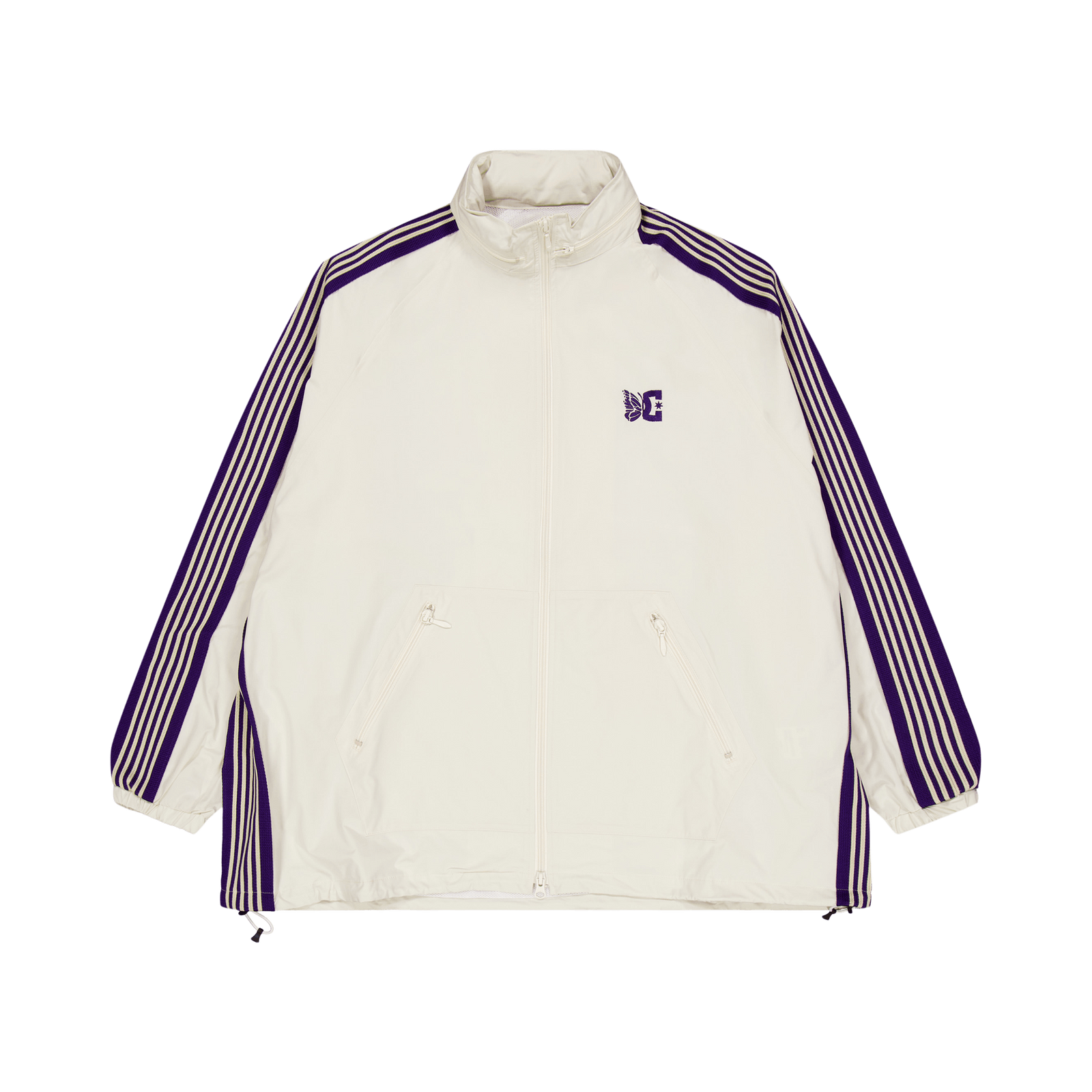 Needles X Dc Shoes Jog Jacket Ivory