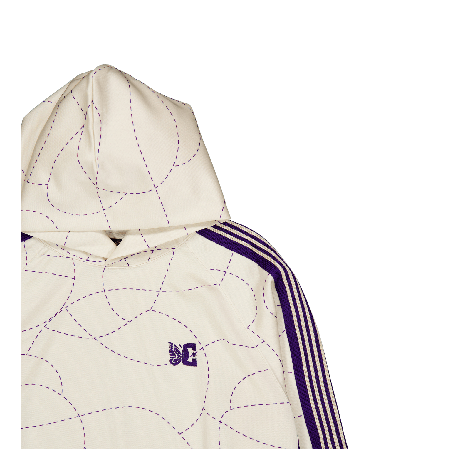 Needles X Dc Shoes Track Hoody Ivory