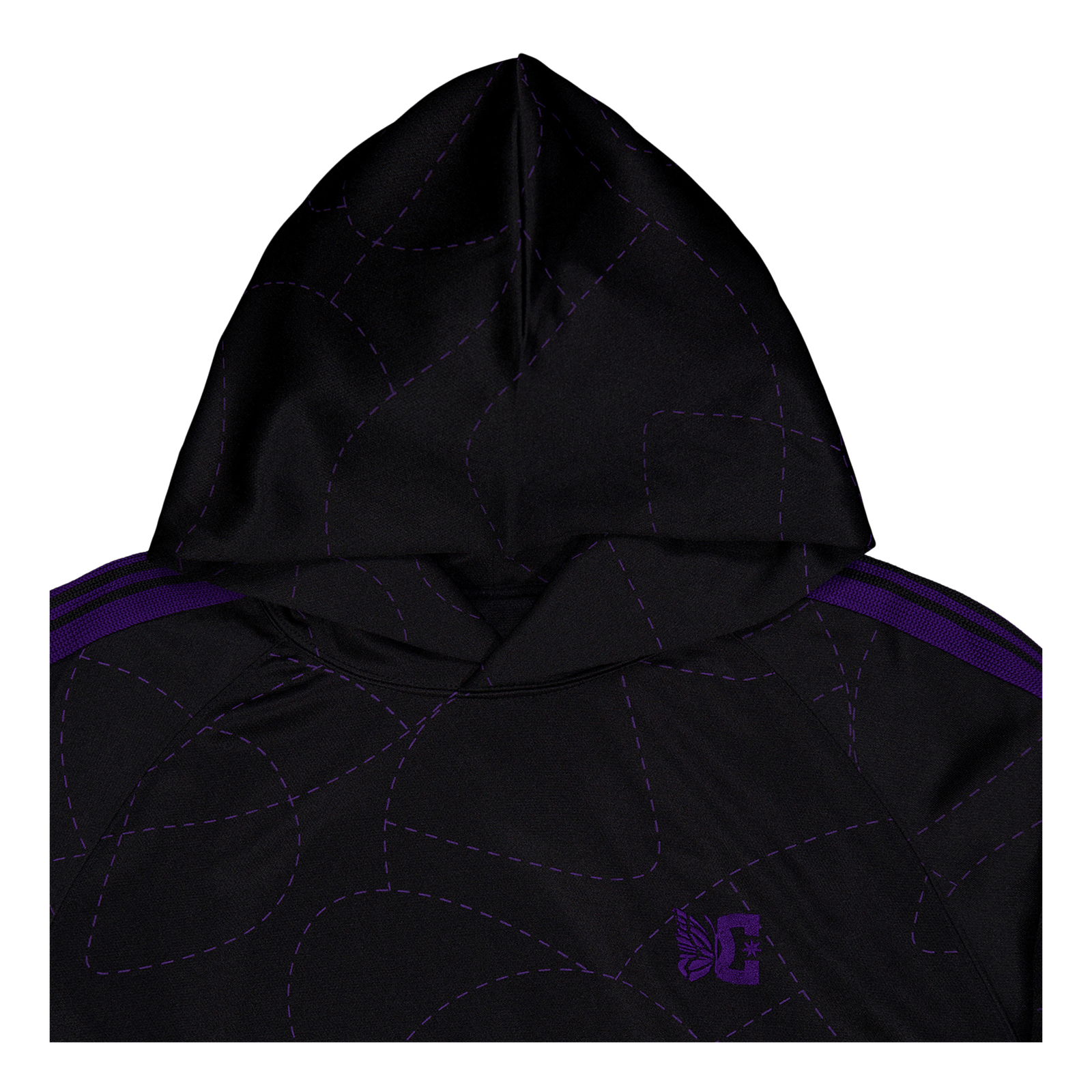 Needles X Dc Shoes Track Hoody Black