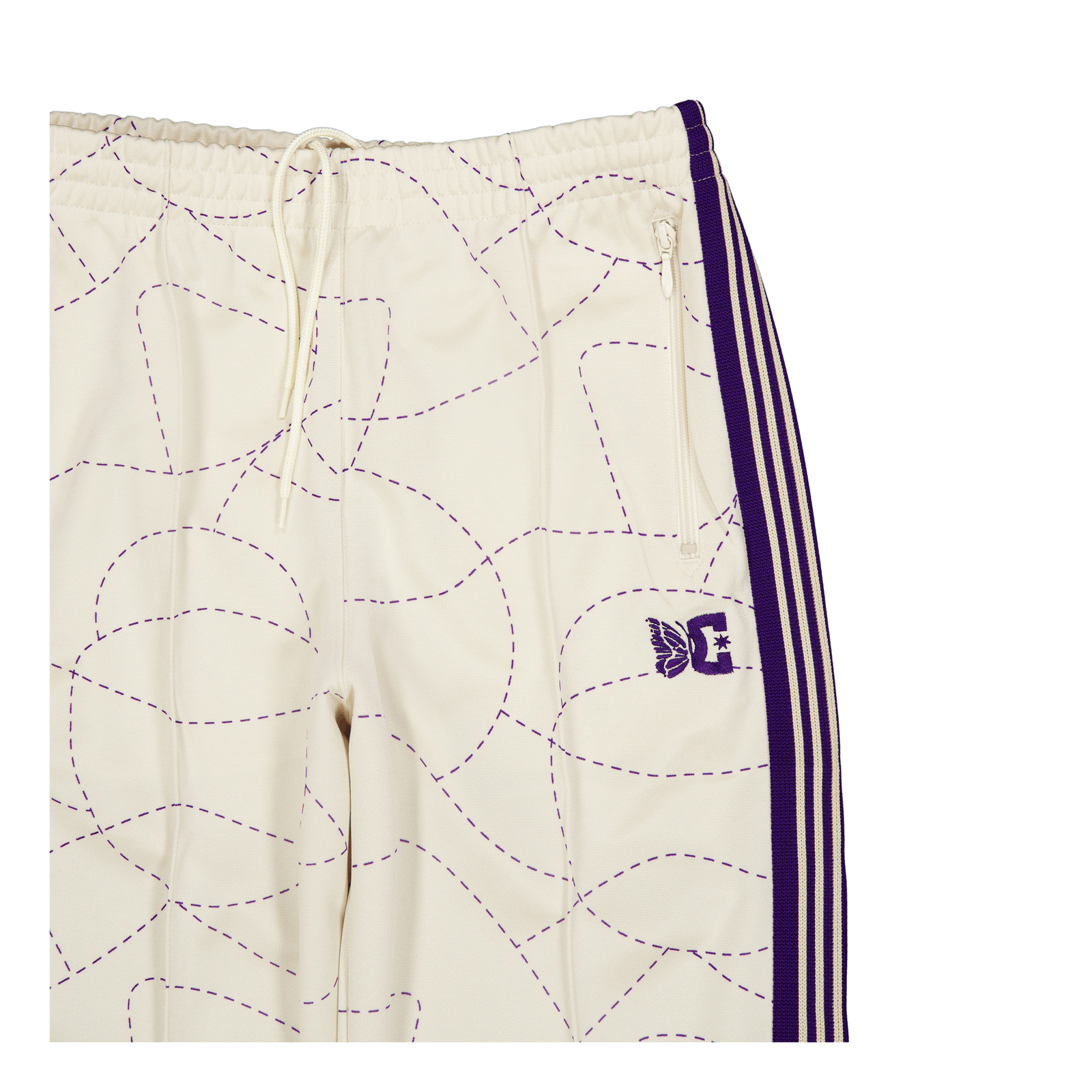 Needles X Dc Shoes Track Pant Ivory