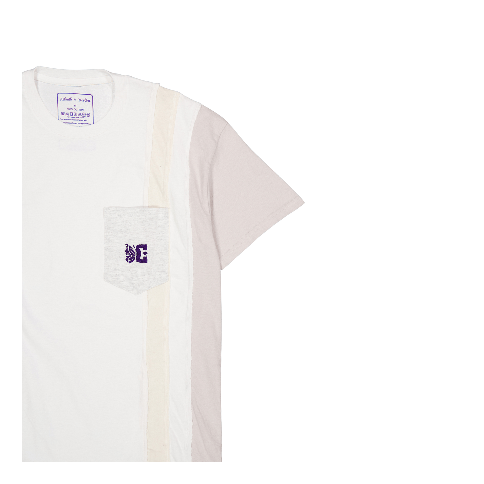 Needles X Dc Shoes 7 Cuts S/s Ivory