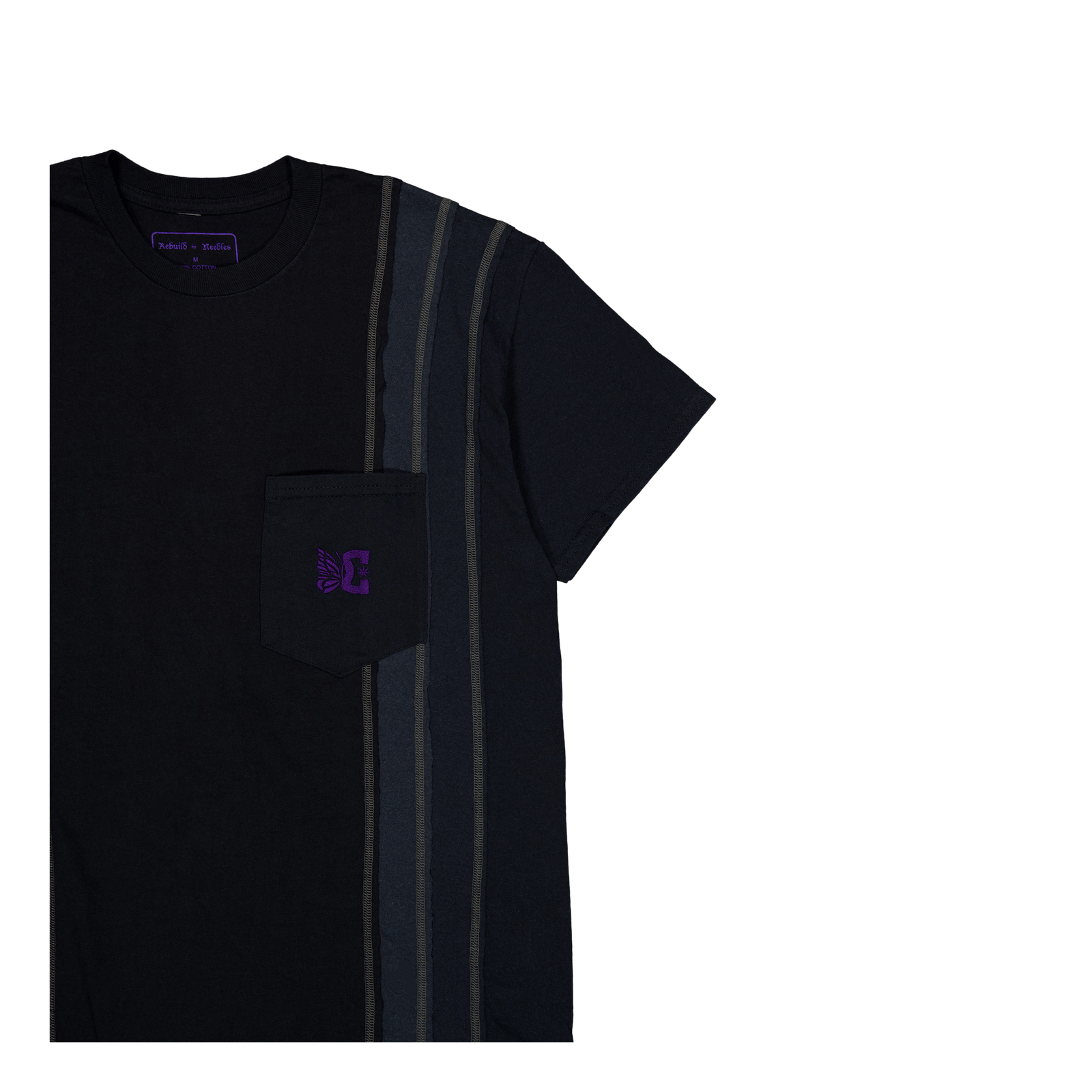Needles X Dc Shoes 7 Cuts S/s Black