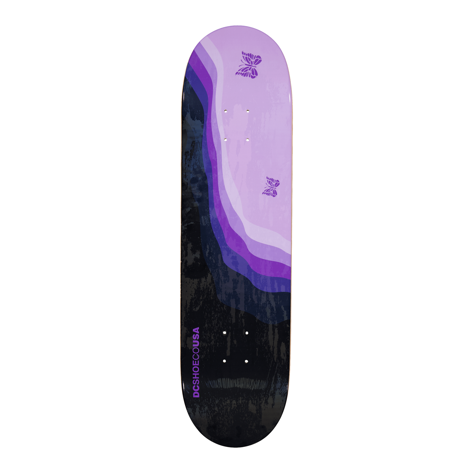 Needles X Dc Shoes Skate Deck Black / Purple