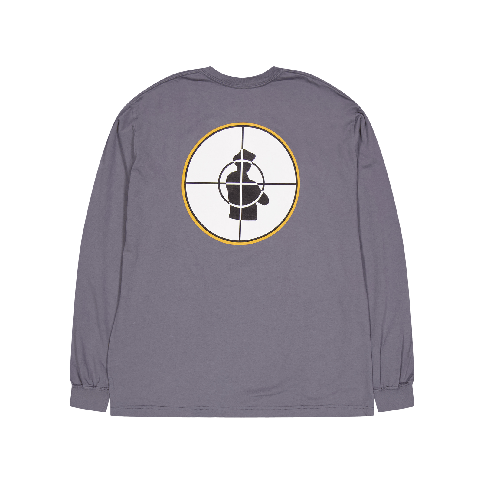 Nh X Public Enemy . Tee Ls-1 Gray
