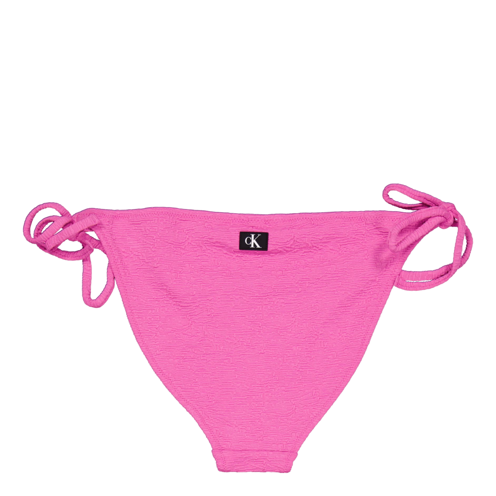 String Side Tie Bikini Bold Pink