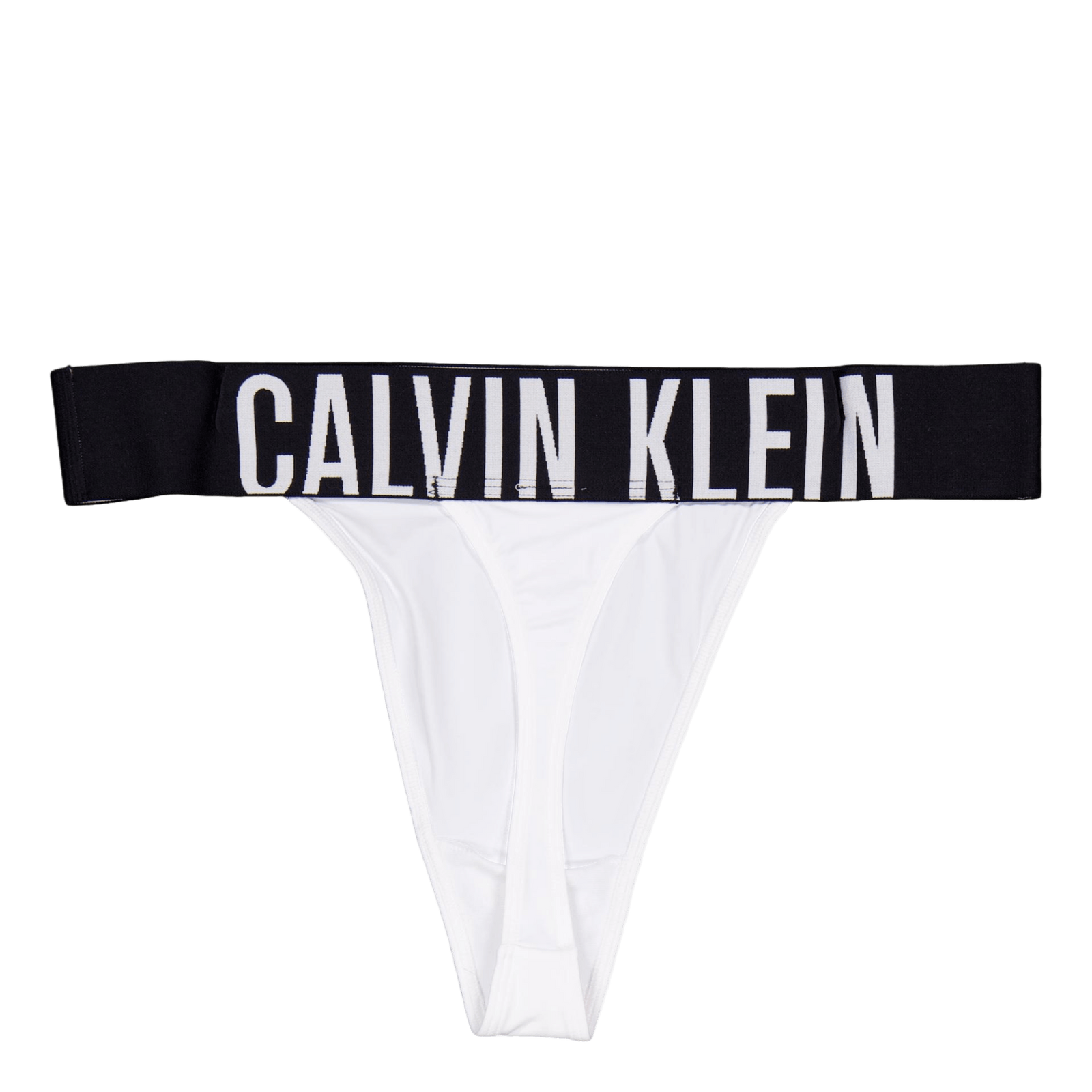 High Leg Thong White