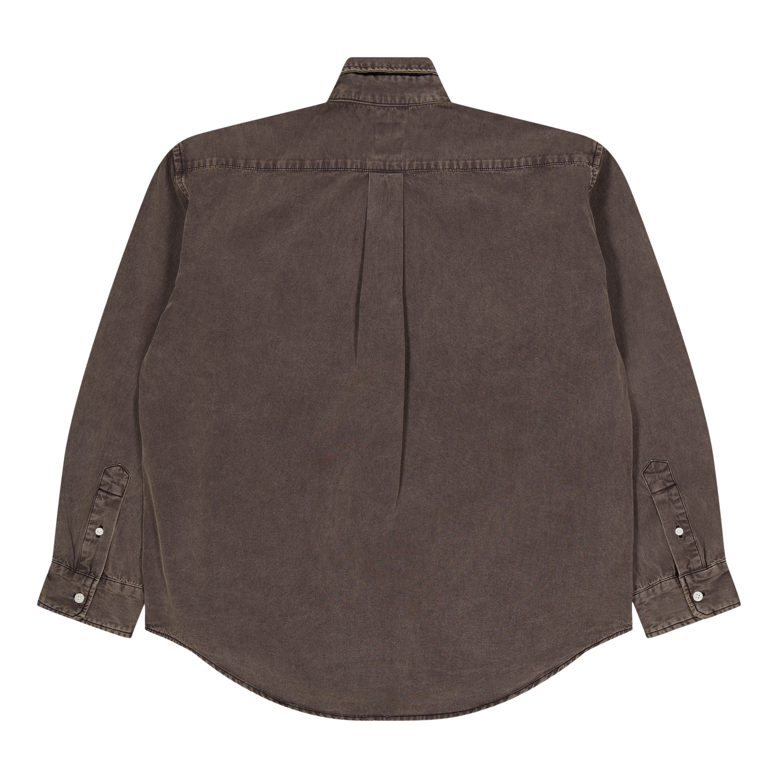 Garment Dyed Oxford Shirt Charcoal