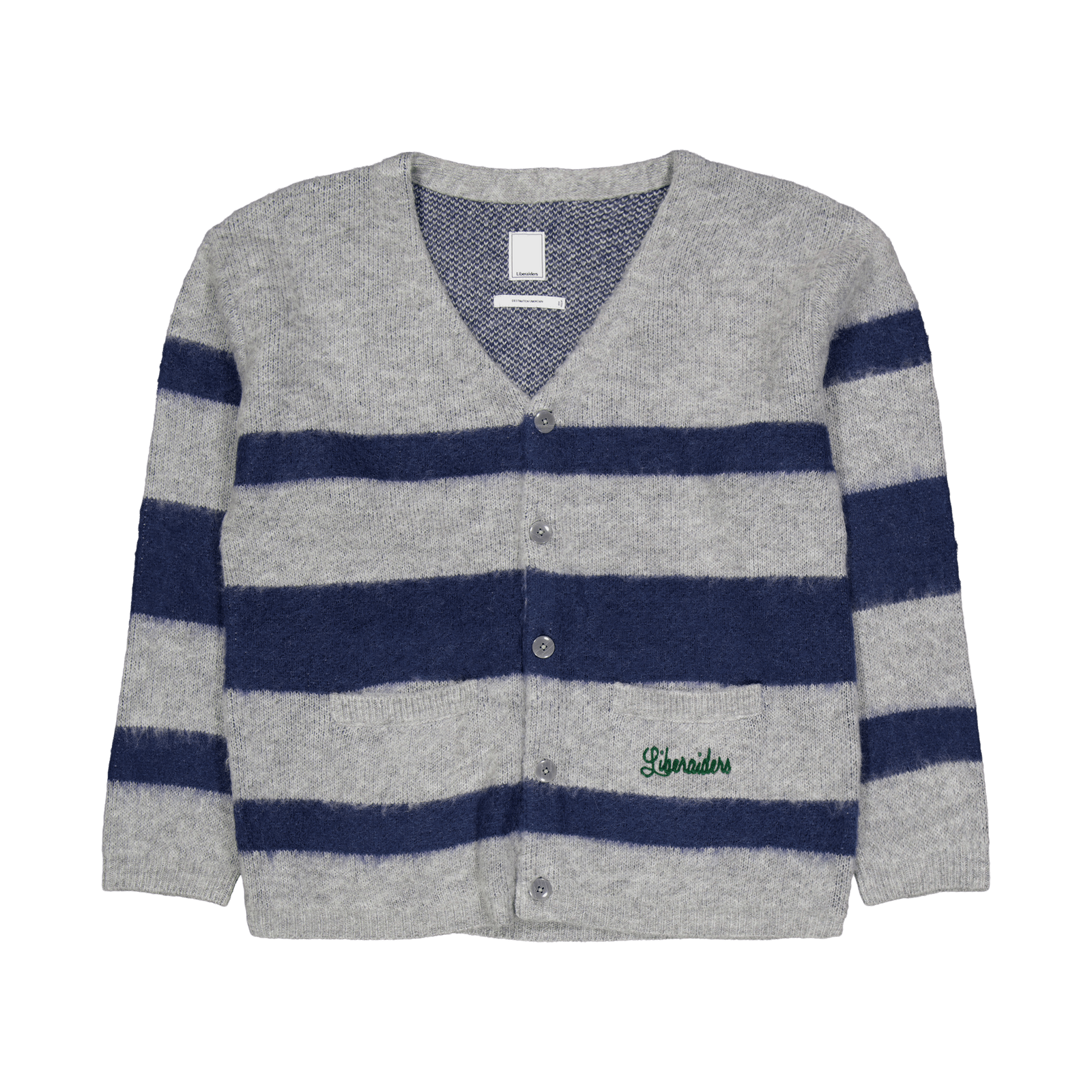 Shaggy Cardigan Gray