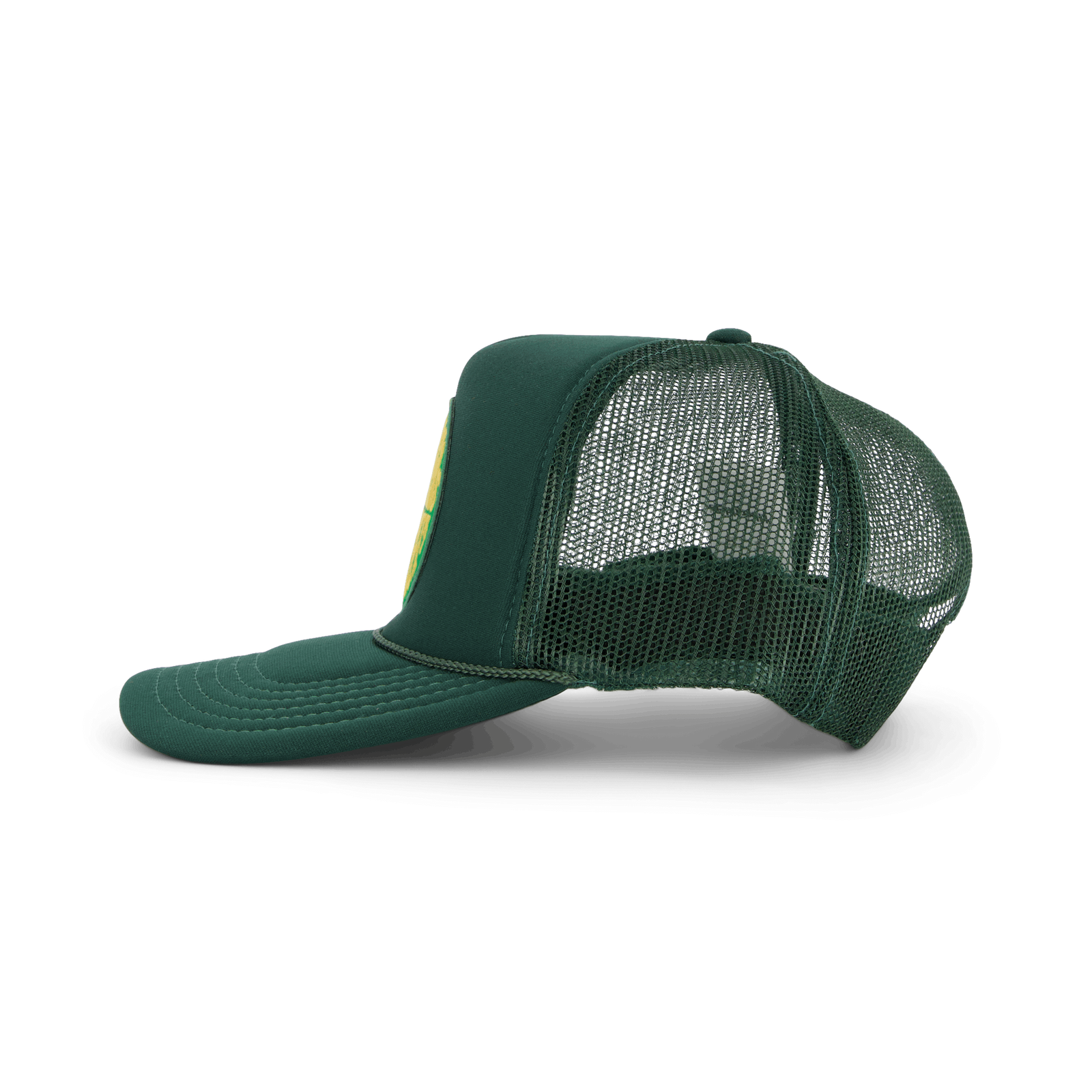 Circle Logo Trucker Cap Green