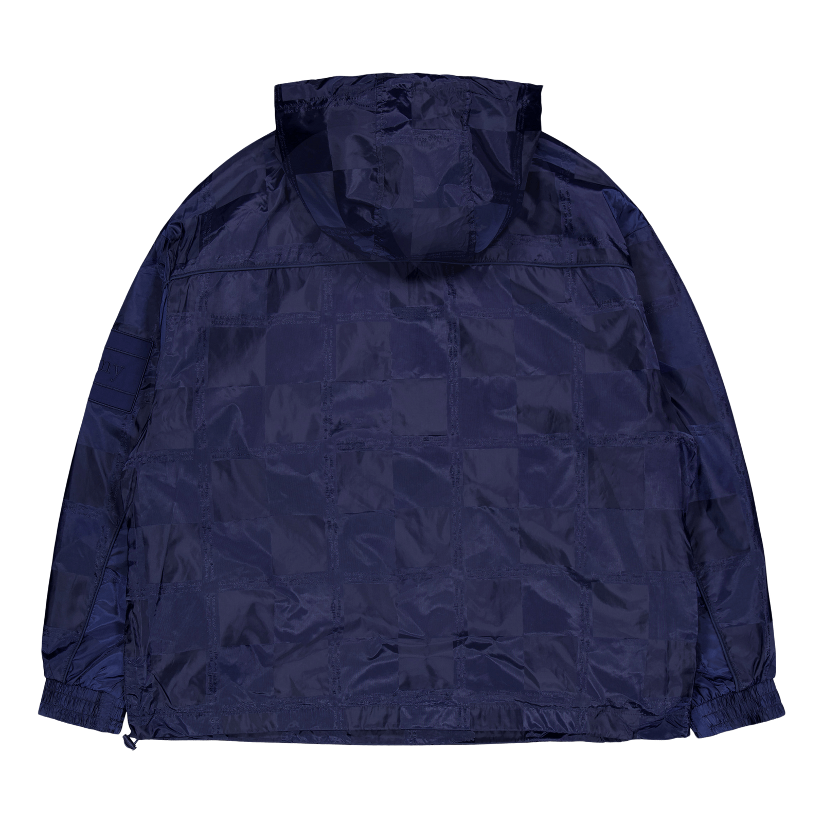 Tjcu Jaquard Chicago Popover Carbon Navy