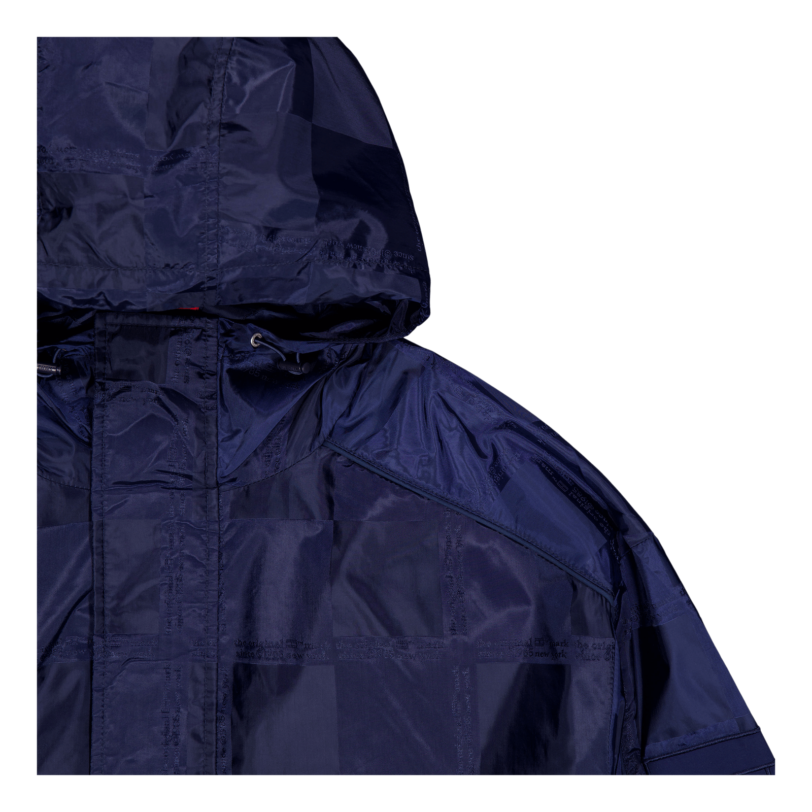 Tjcu Jaquard Chicago Popover Carbon Navy