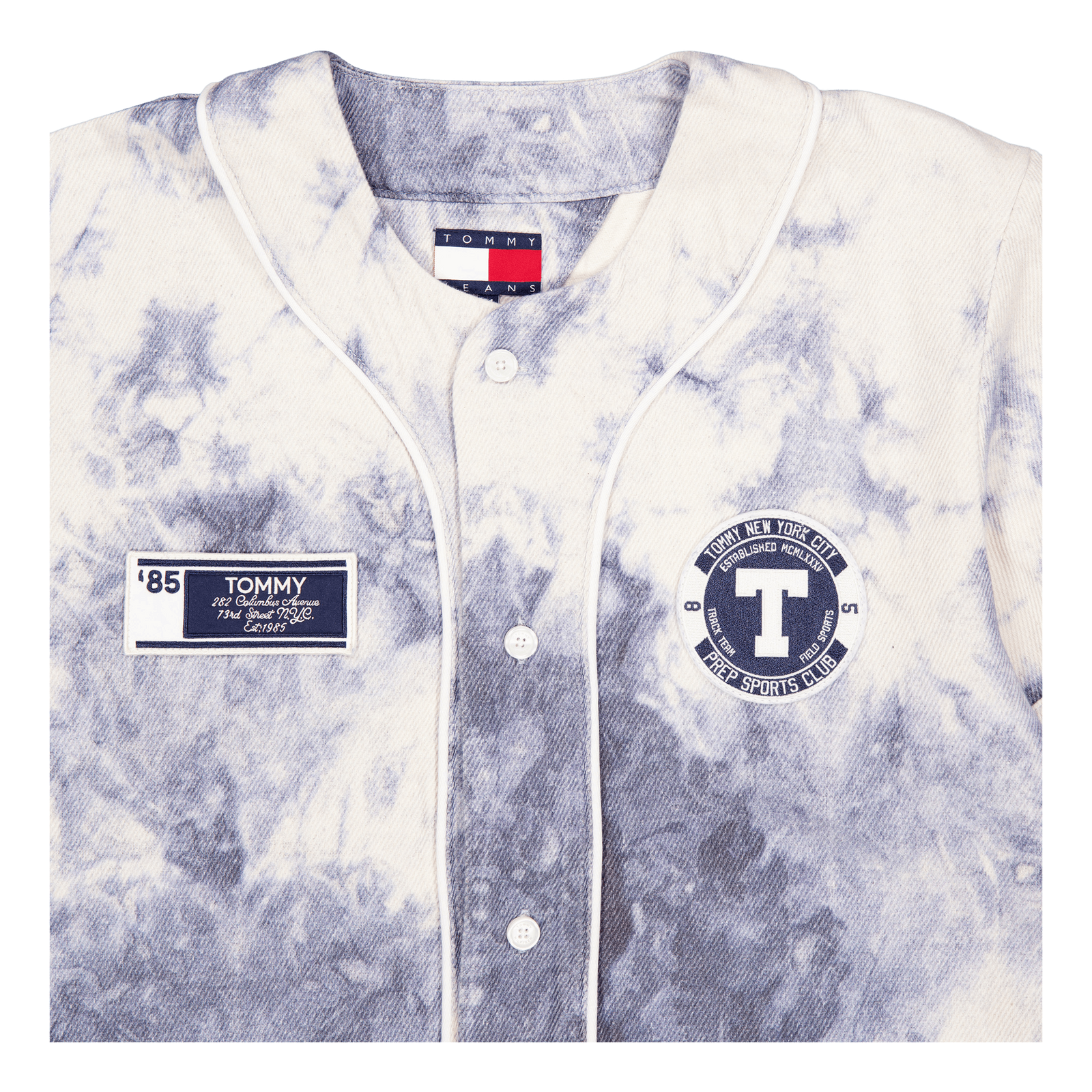 Tjcu Degrade Varsity Shirt Carbon Navy