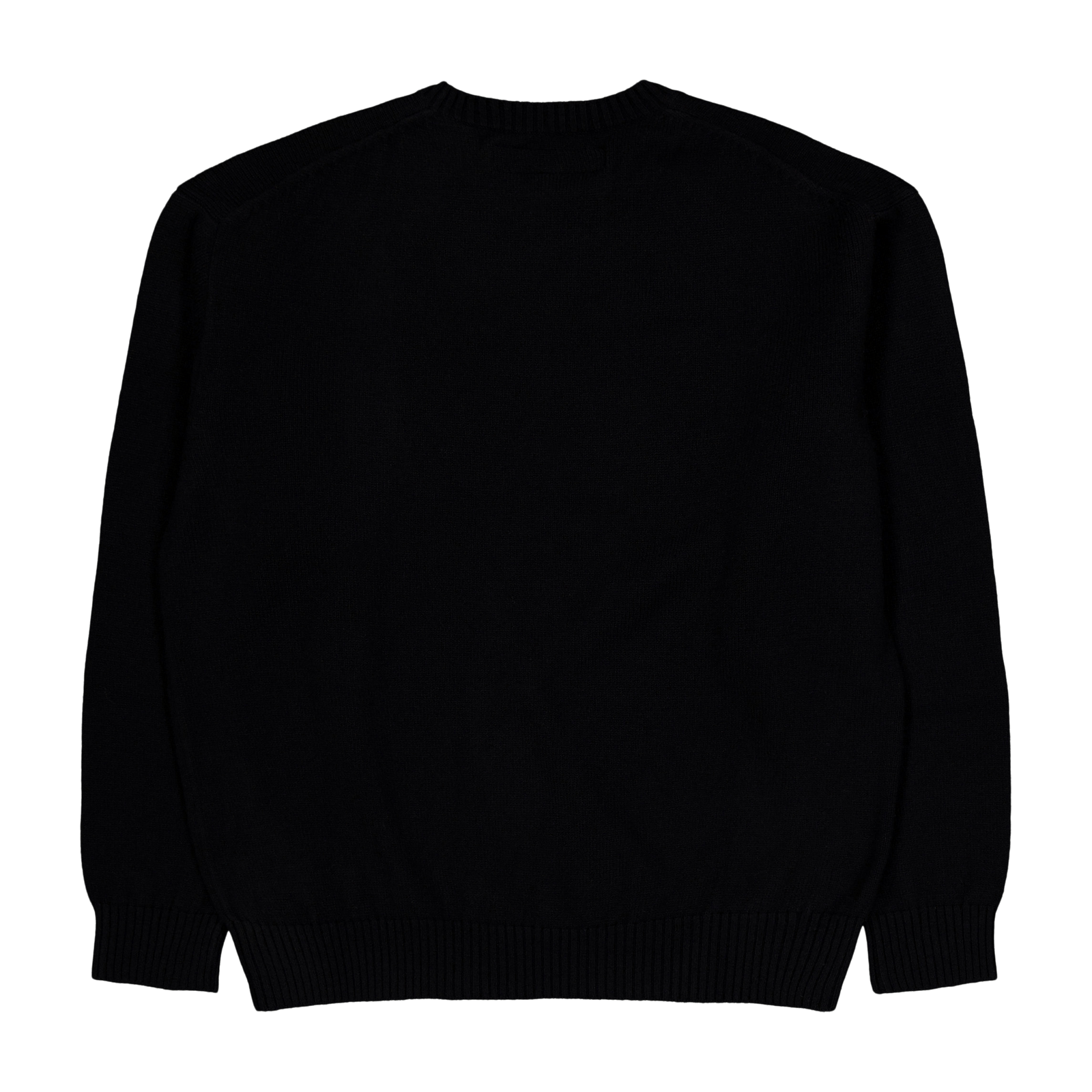 Intarsia Sweater Black