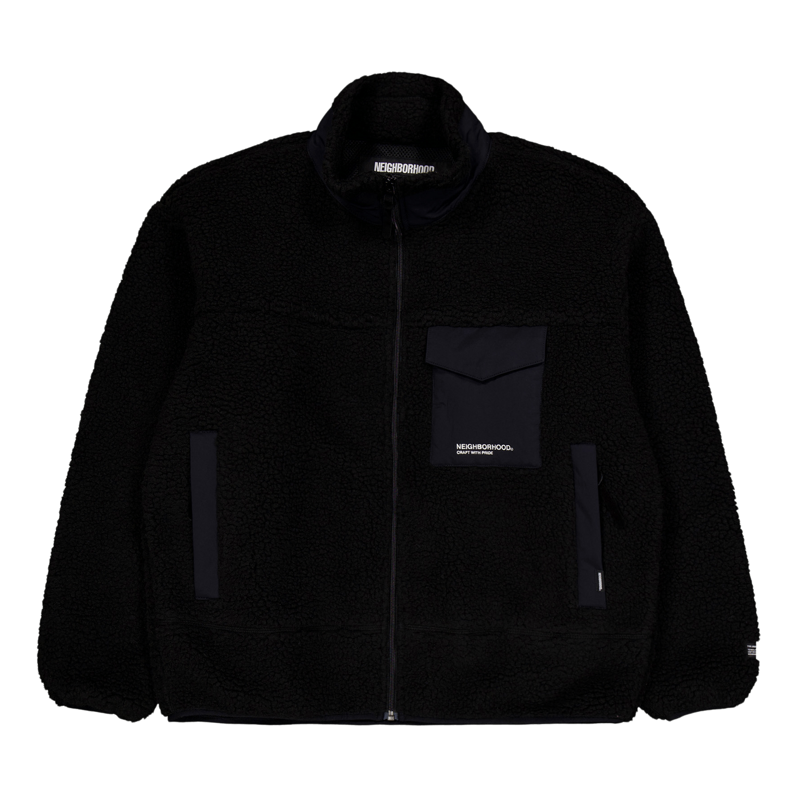 Boa Fleece Jacket Black