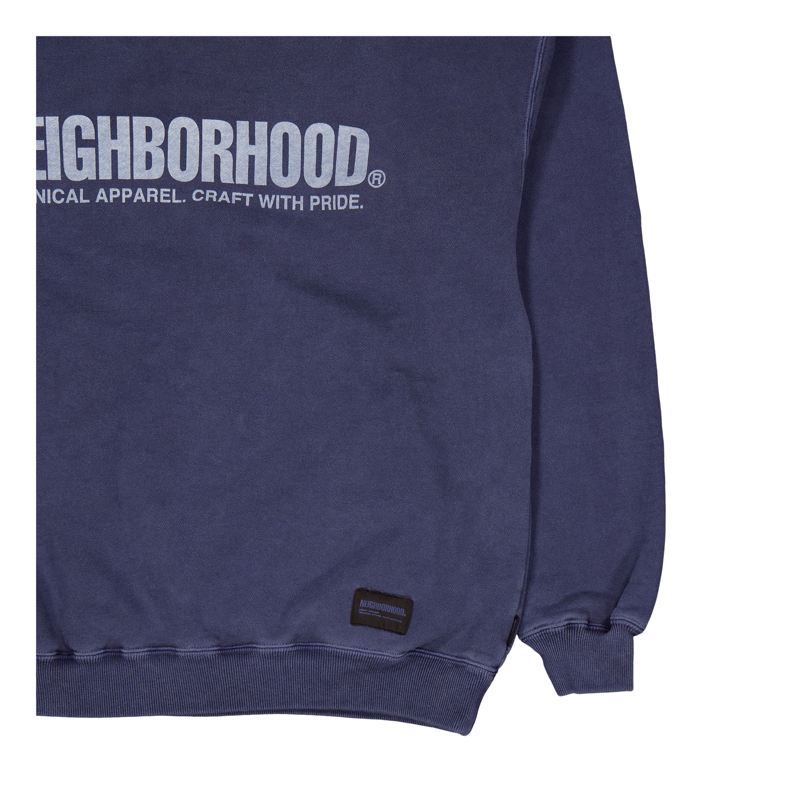 Pigment Dyed Sweatshirt Ls Navy