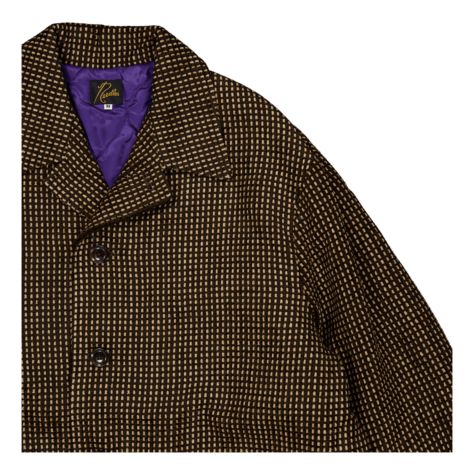 Needles Car Coat - Ac/pe/w Mal Brown