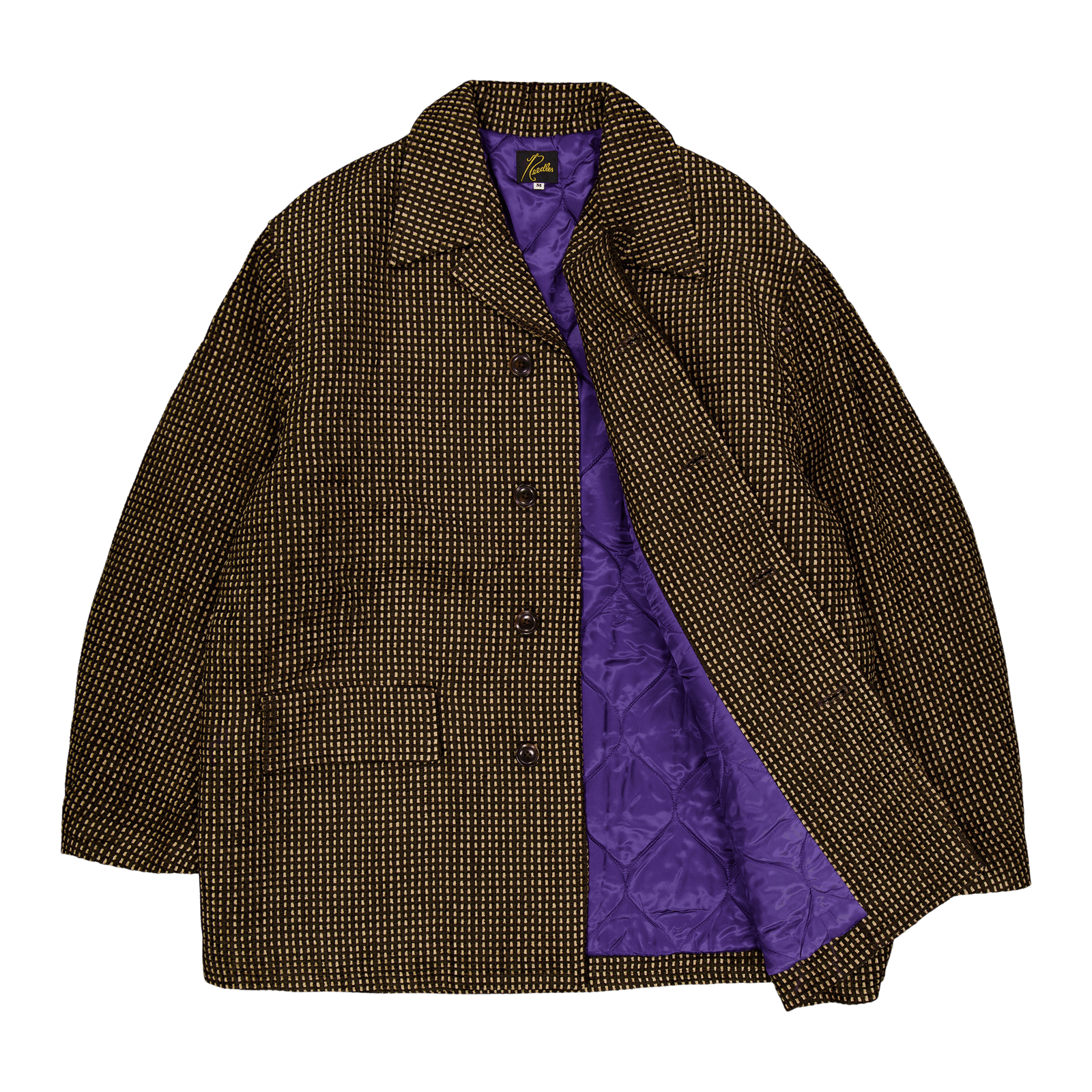 Needles Car Coat - Ac/pe/w Mal Brown