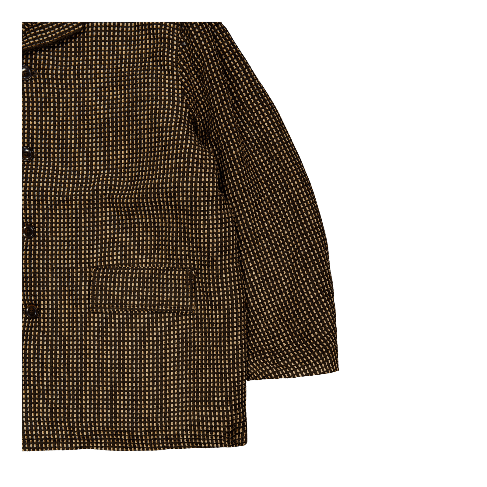 Needles Car Coat - Ac/pe/w Mal Brown