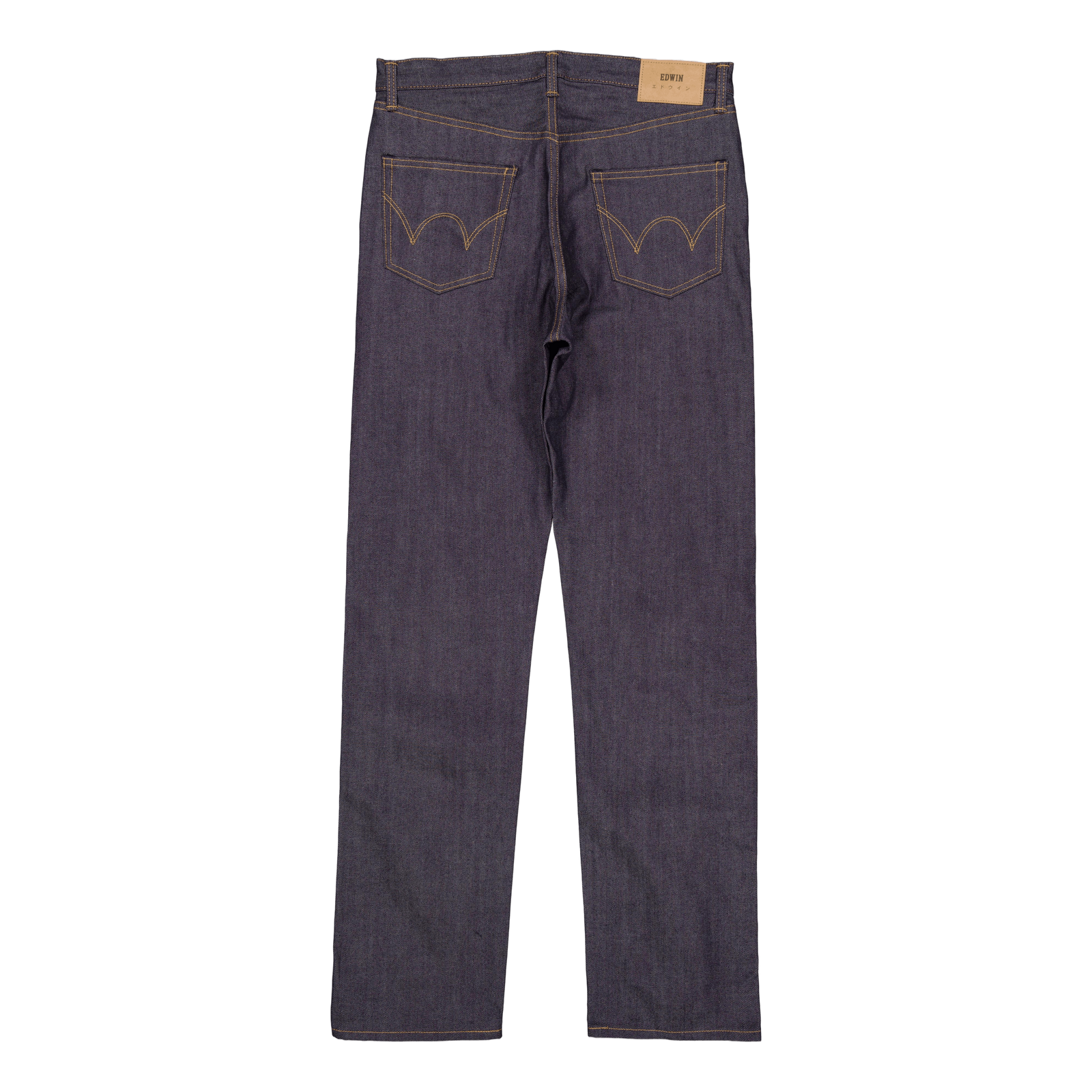 Loose Straight Jeans Blue - Unwashed