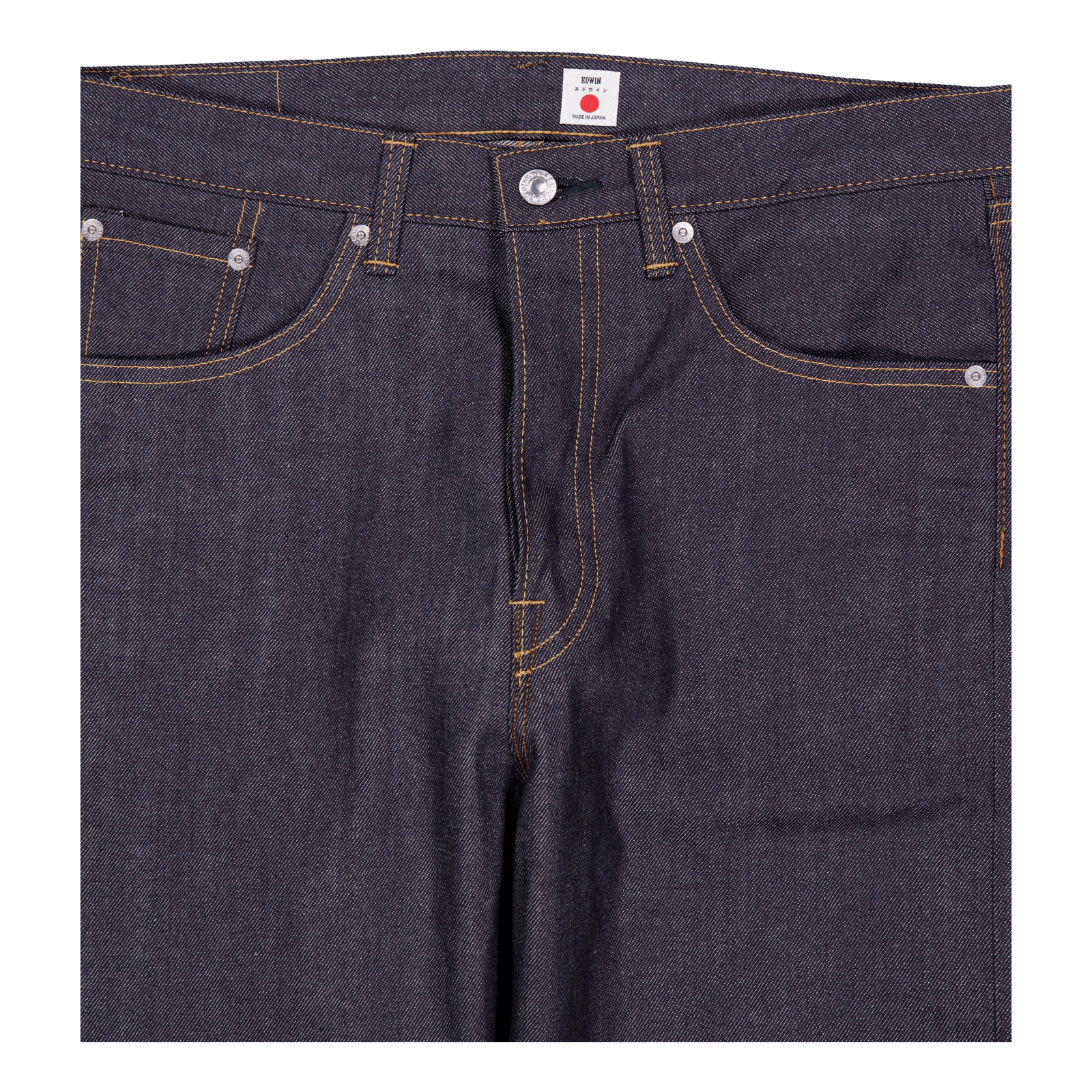 Loose Straight Jeans Blue - Unwashed