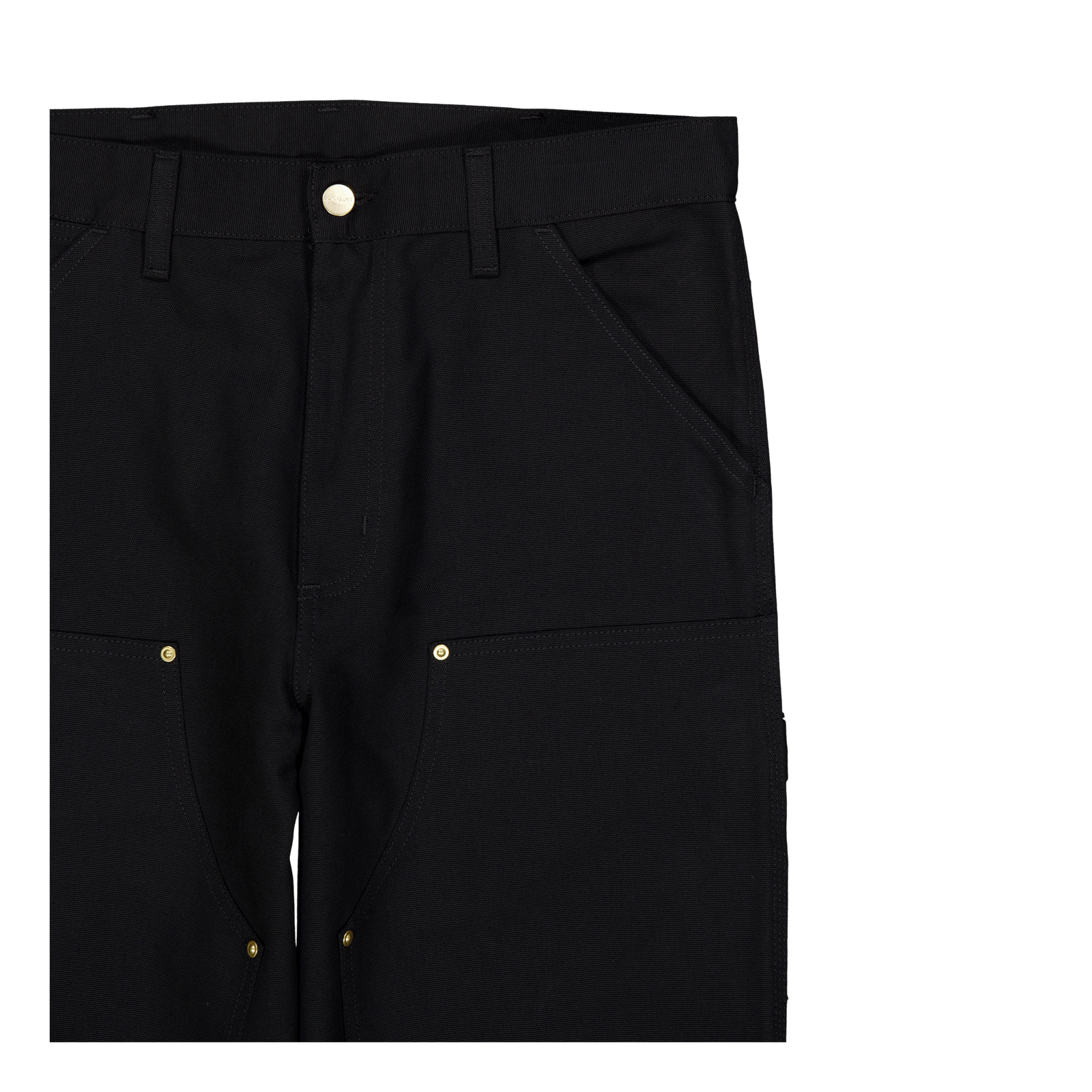 Double Knee Pant Black