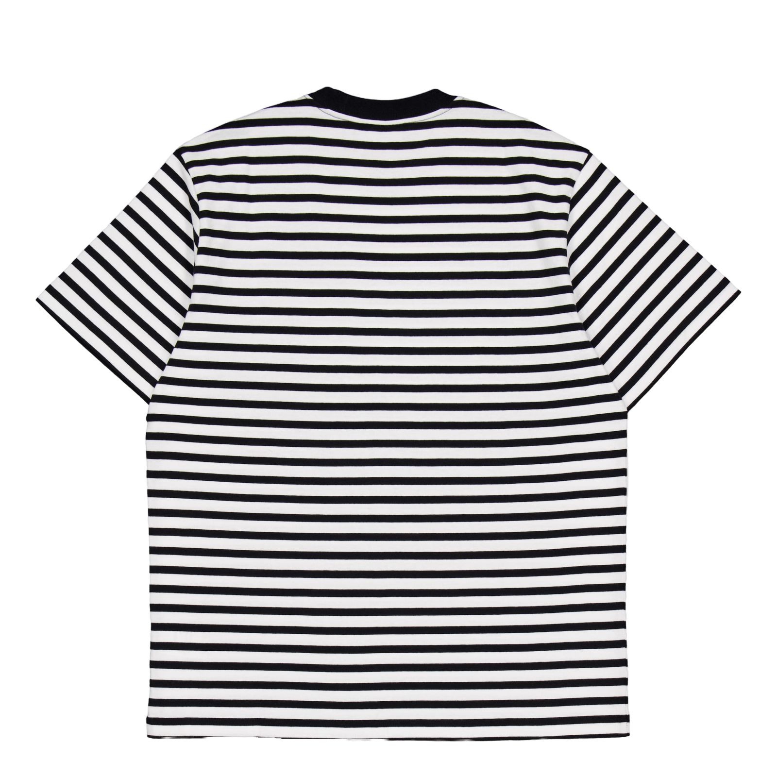 S/s Seidler Pocket T-shirt Seidler Stripe, Black / White