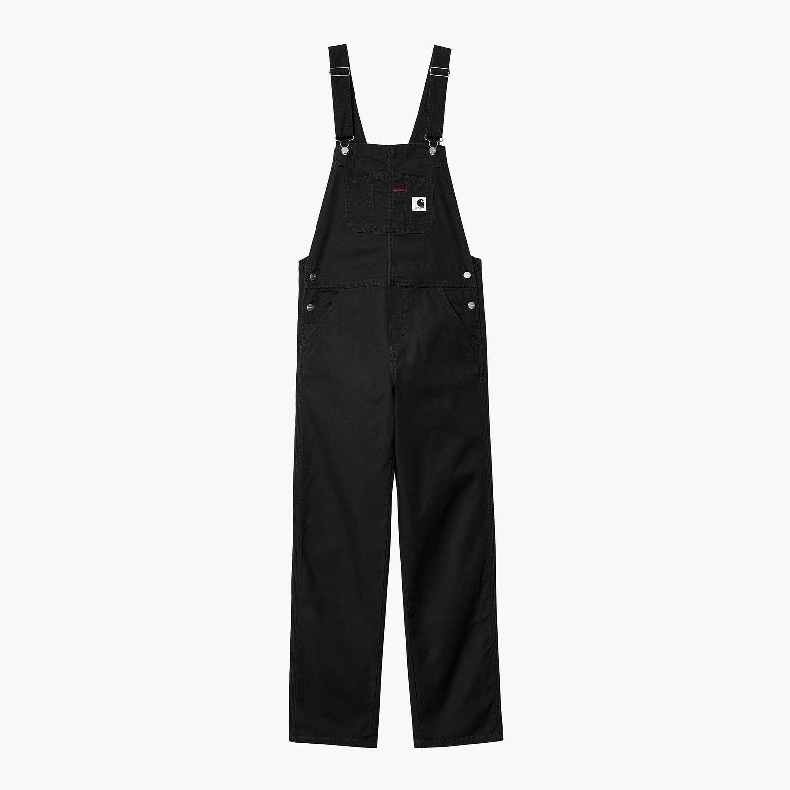 W' Bib Overall Straight Black