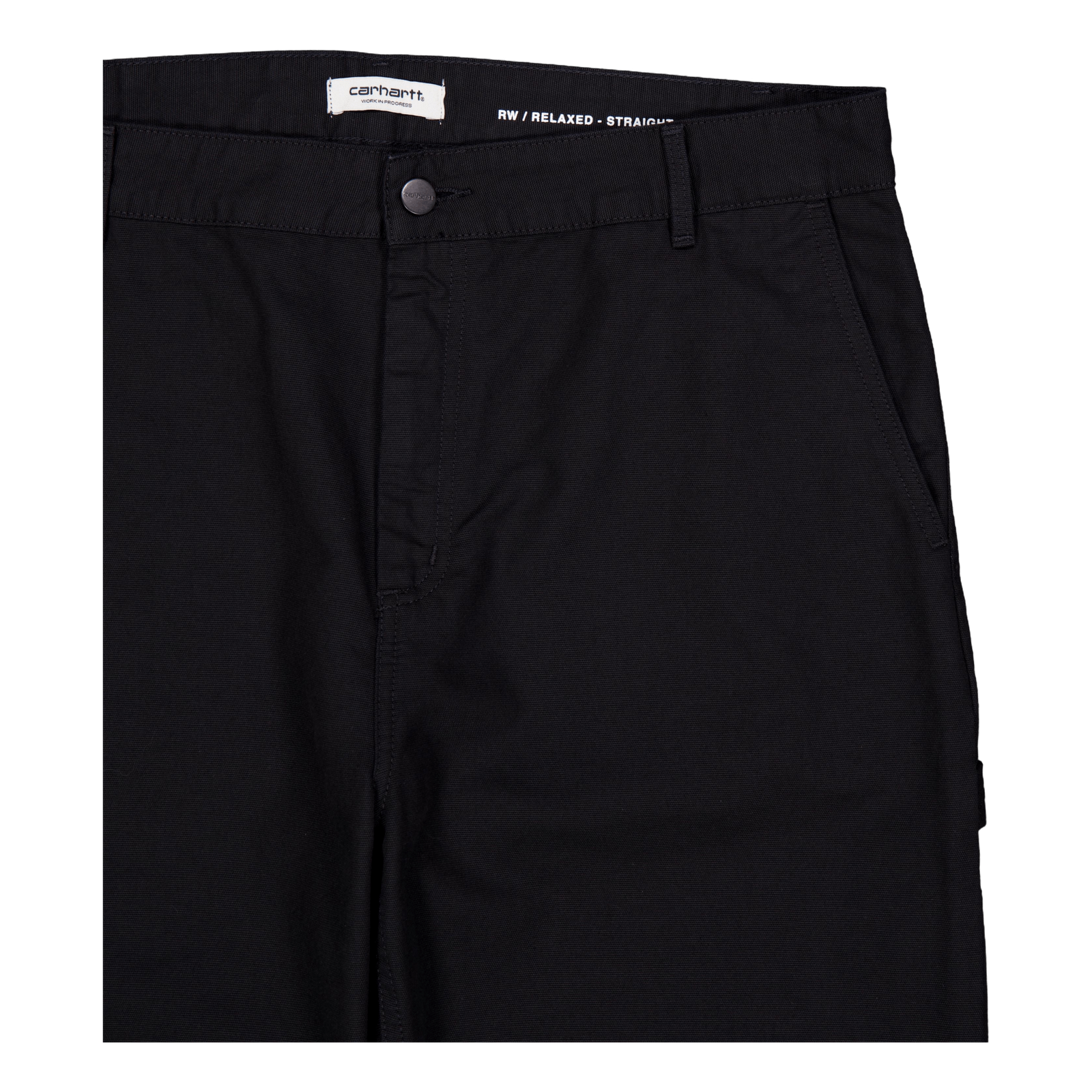 W' Pierce Pant Straight Black