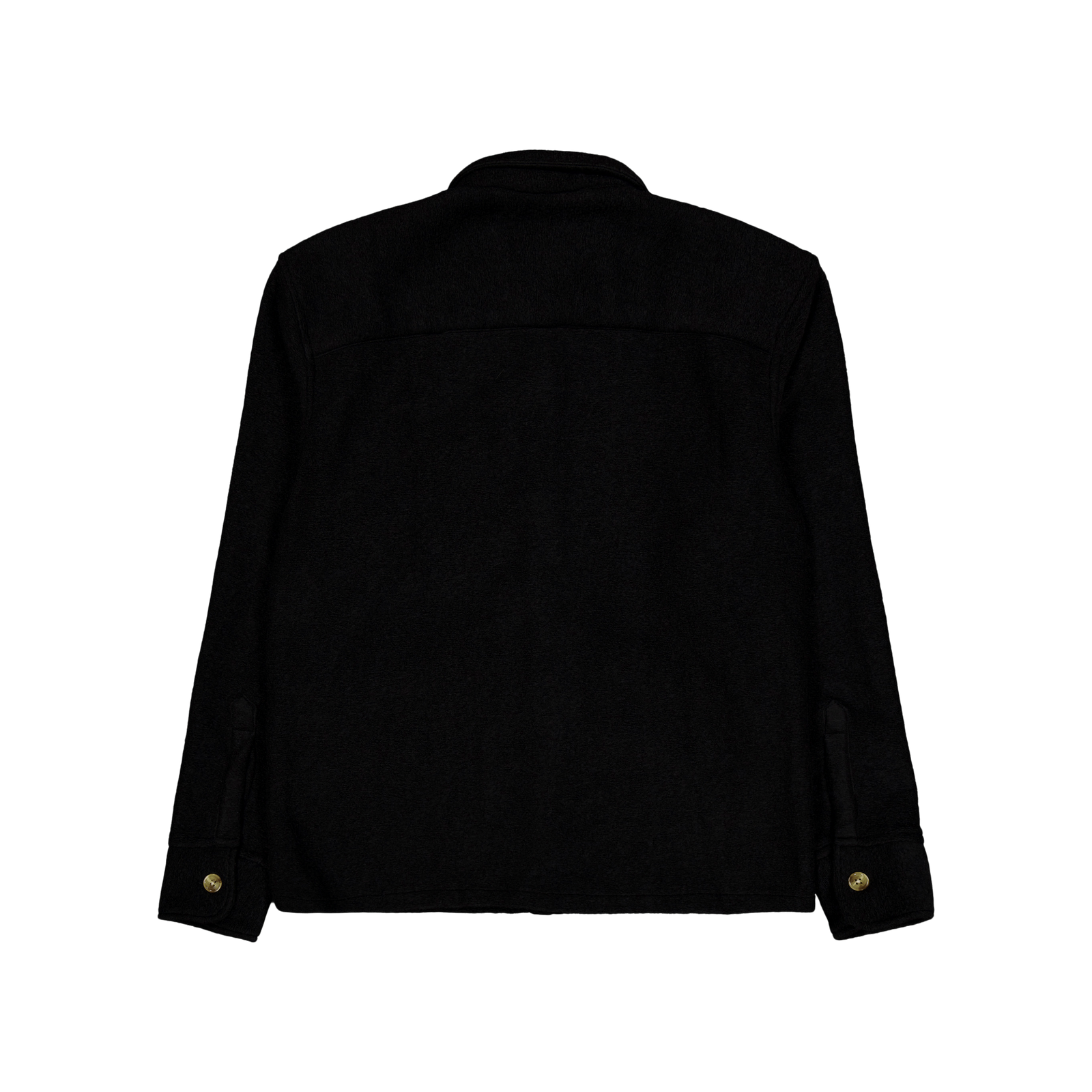 Ivy Wool Overshirt Black