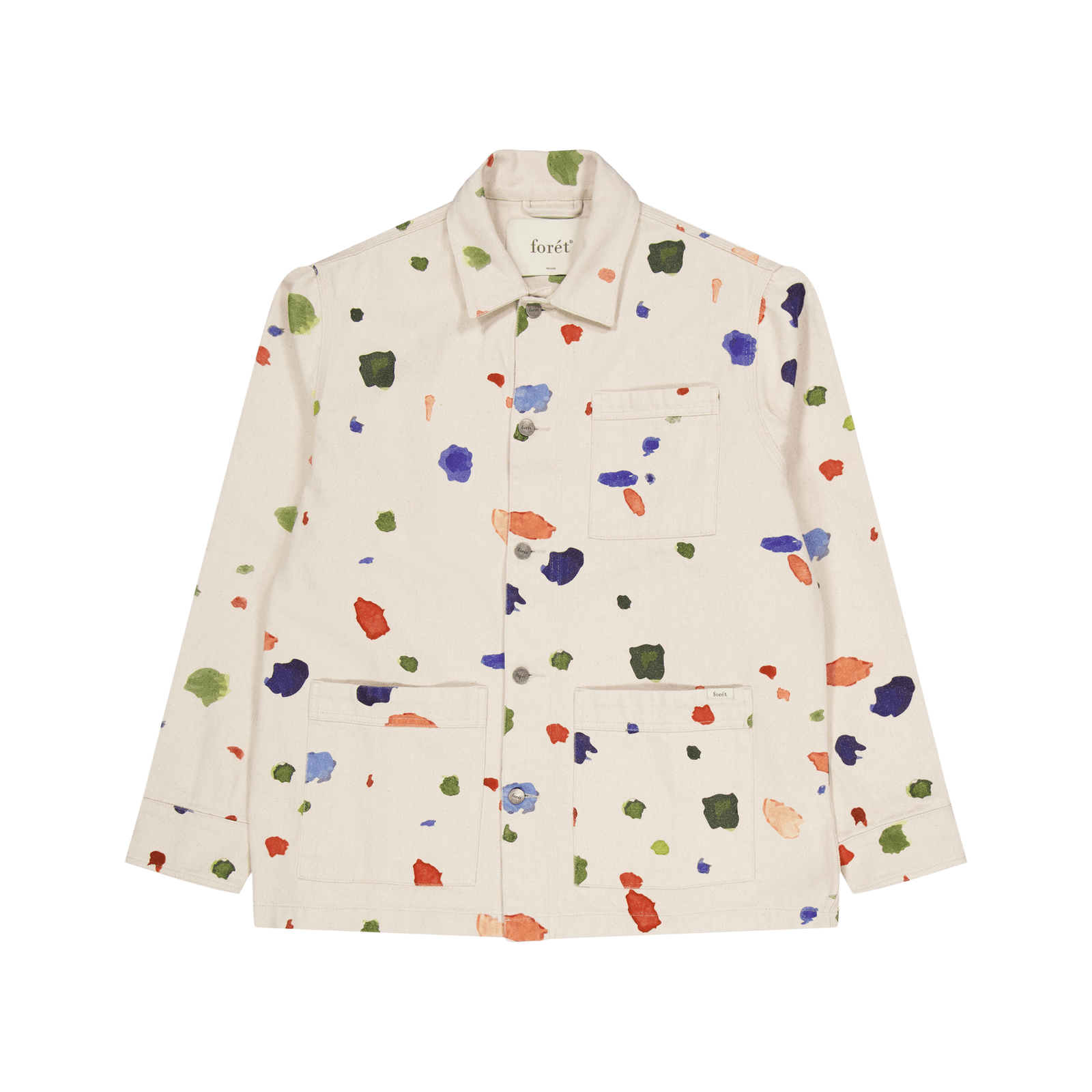 Artwork Overshirt Undyed