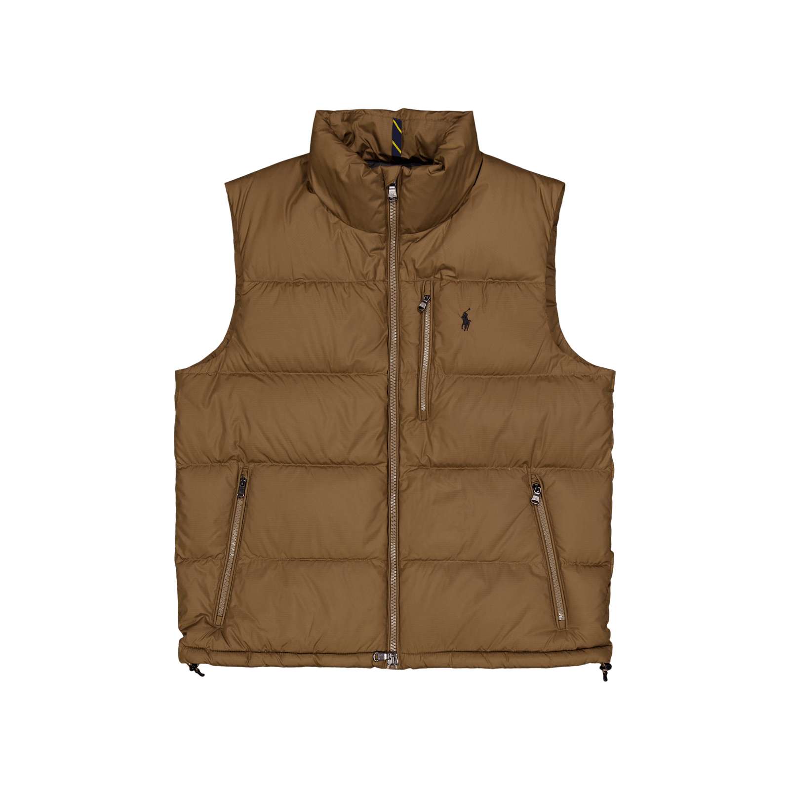 The Gorham Down Vest Dark Taupe