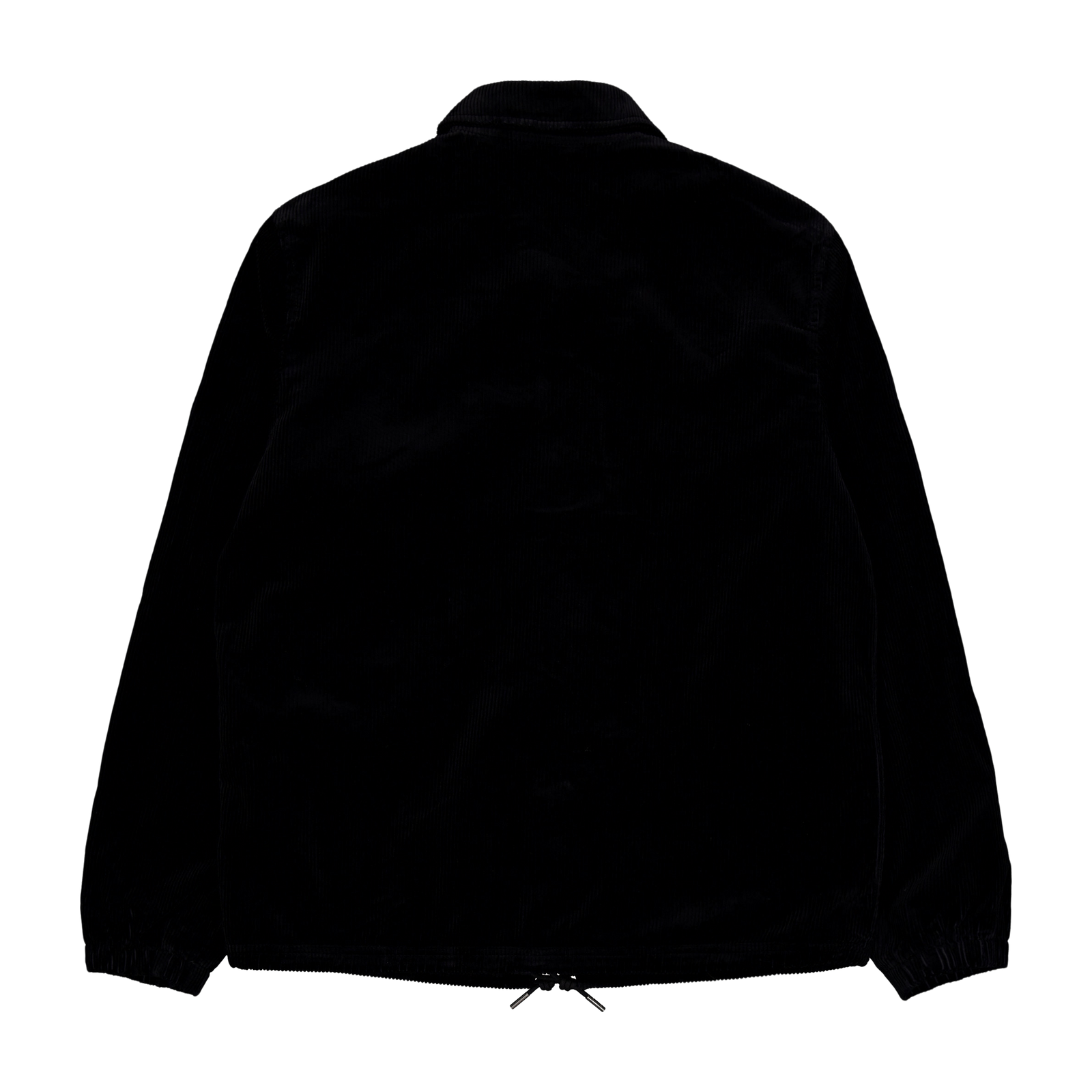 Corduroy Coach Jacket Polo Black