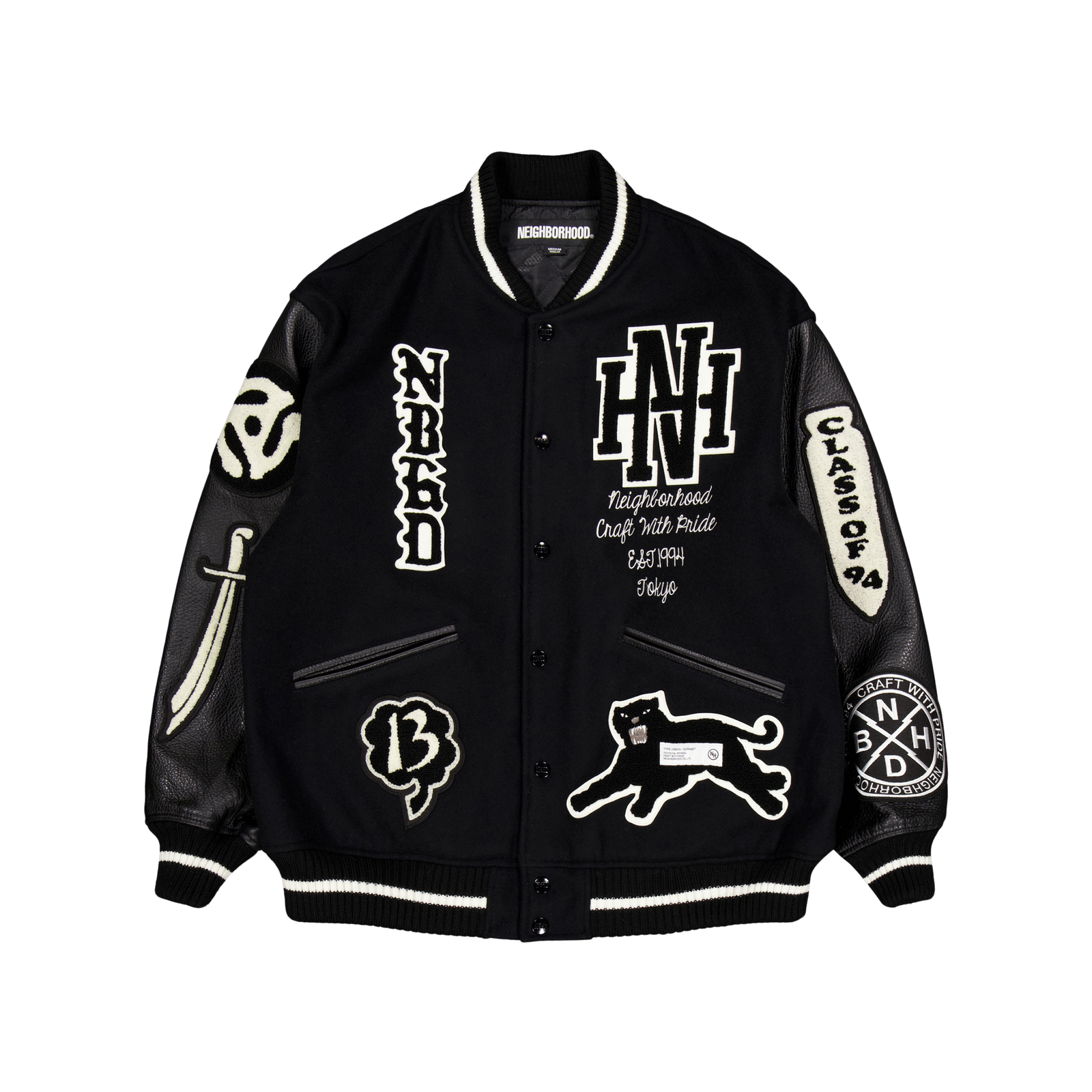 Stadium Jacket Black