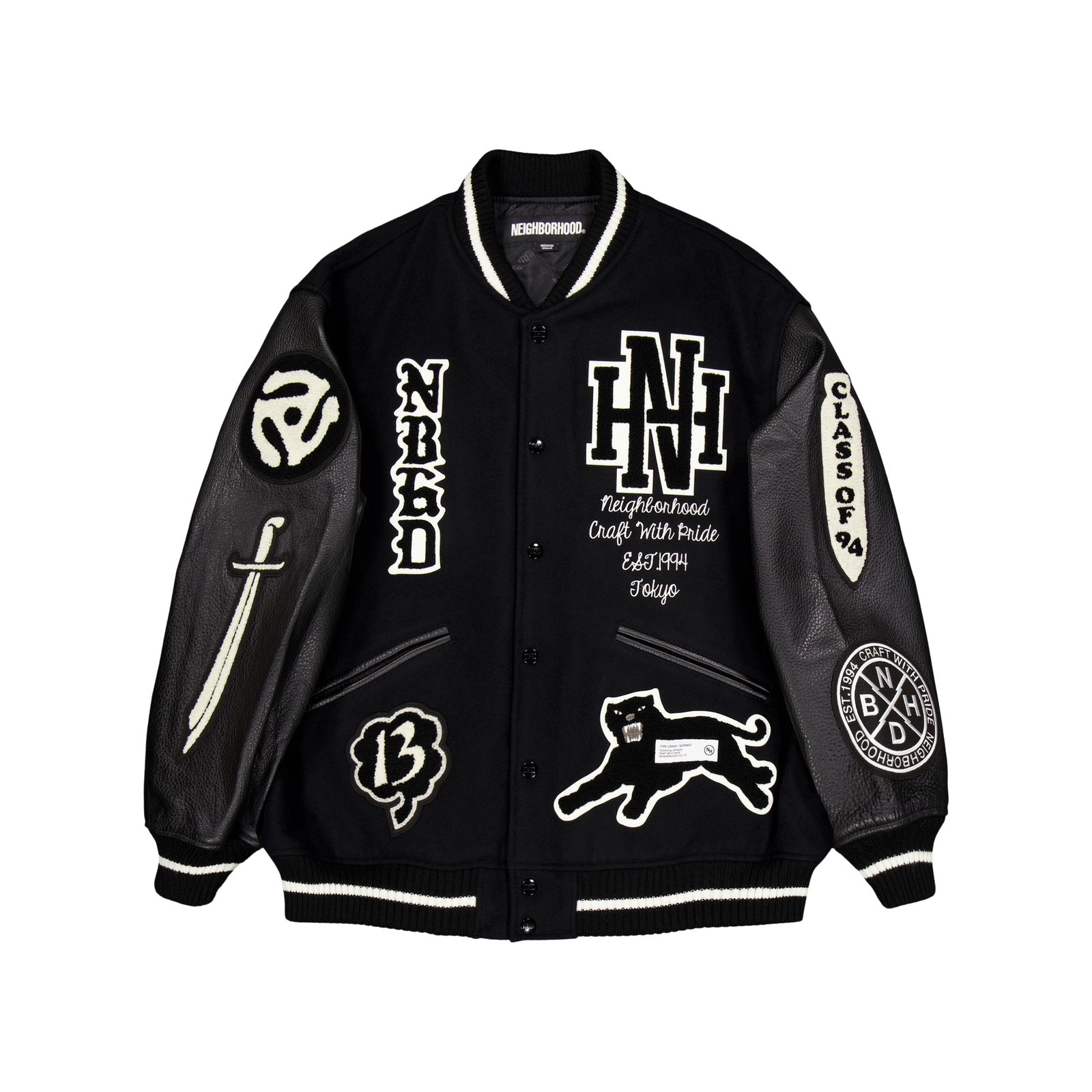 Stadium Jacket Black