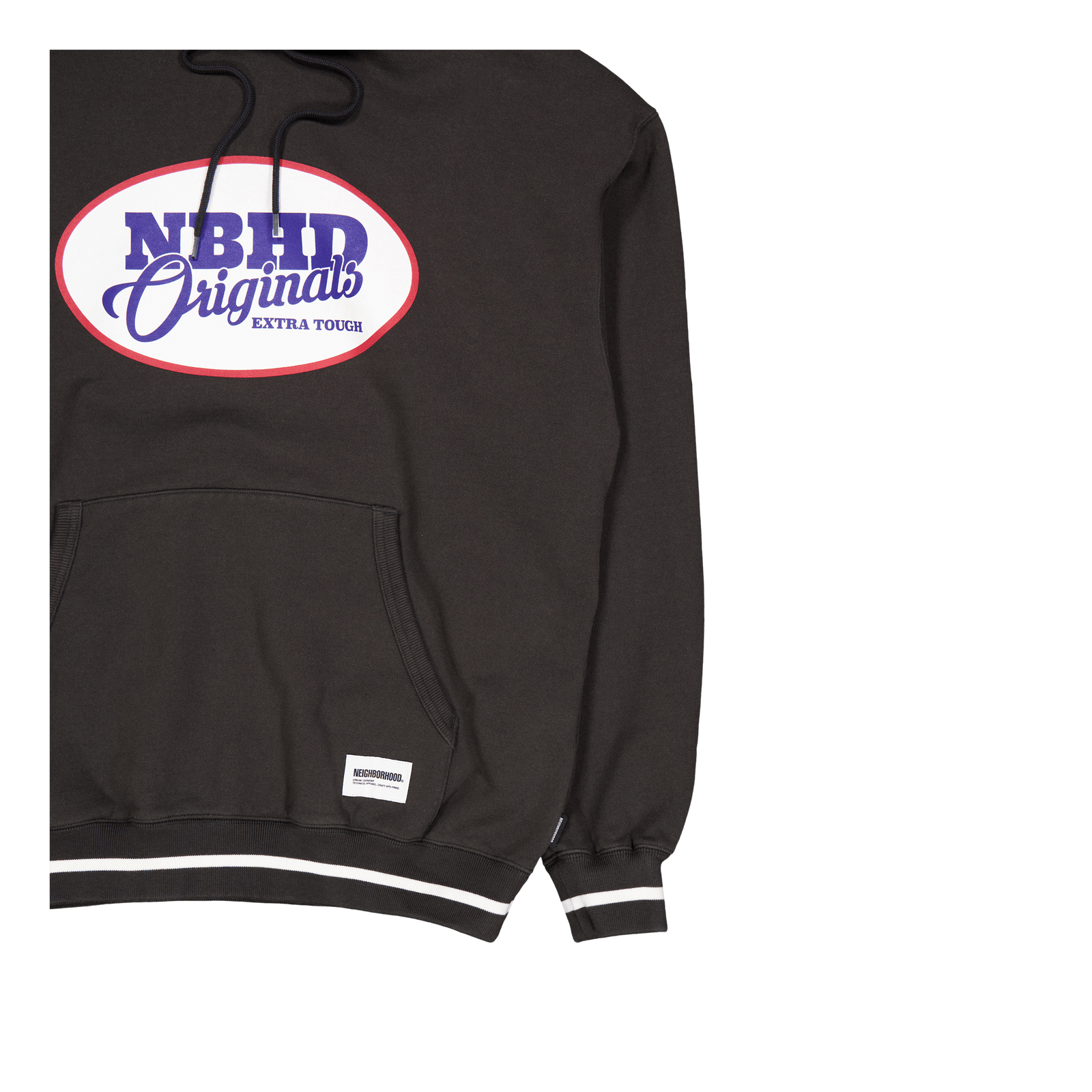 College Sweatparka Ls Black