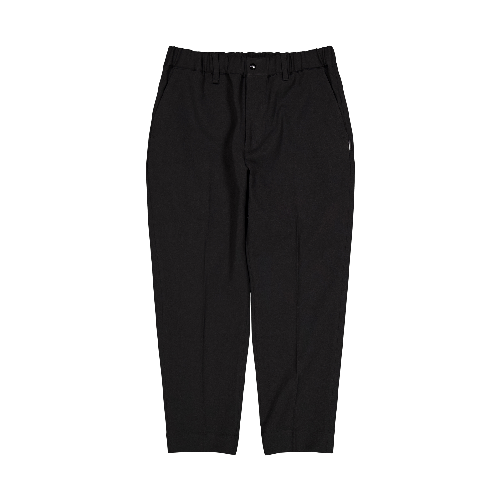 Tapered Silhouette Pants Black
