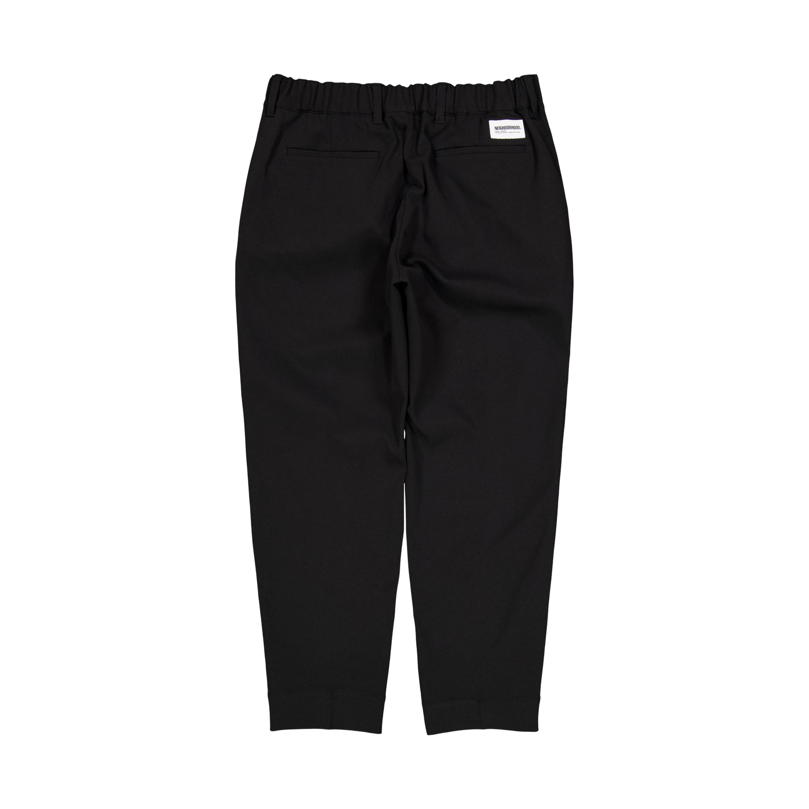 Tapered Silhouette Pants Black