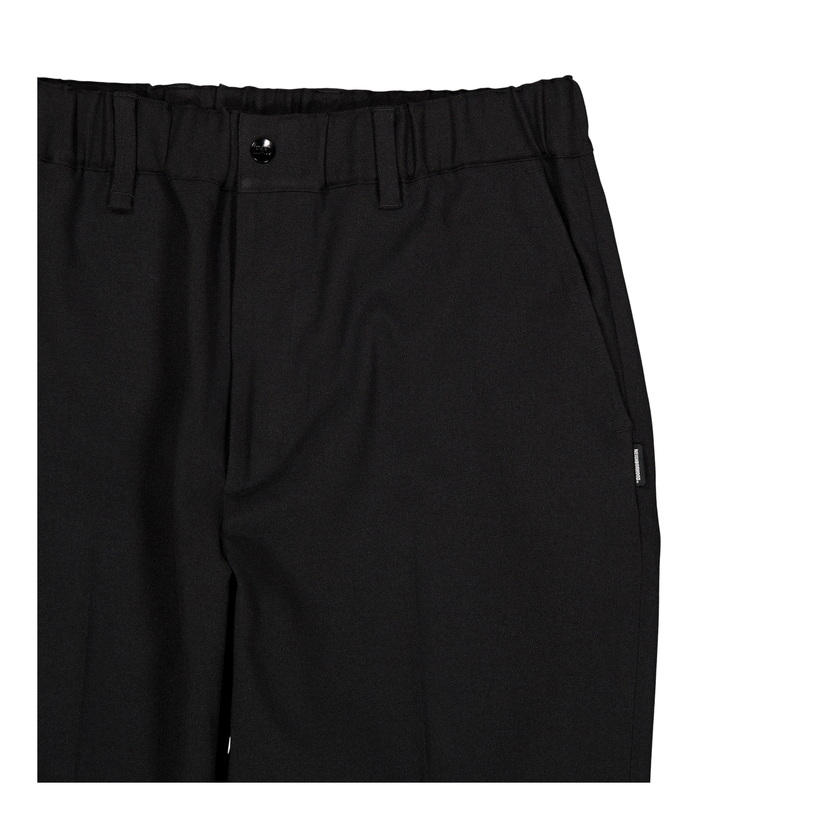 Tapered Silhouette Pants Black