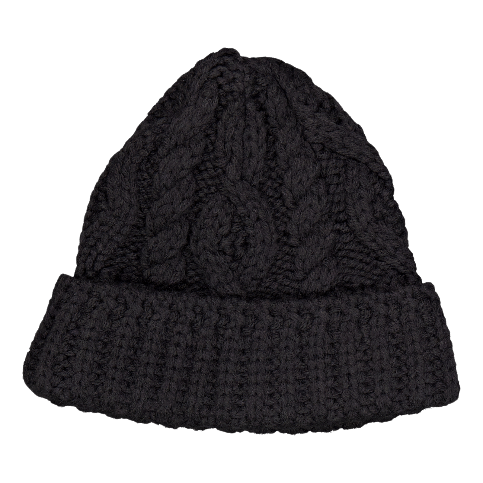 Cable Knit Beanie Navy