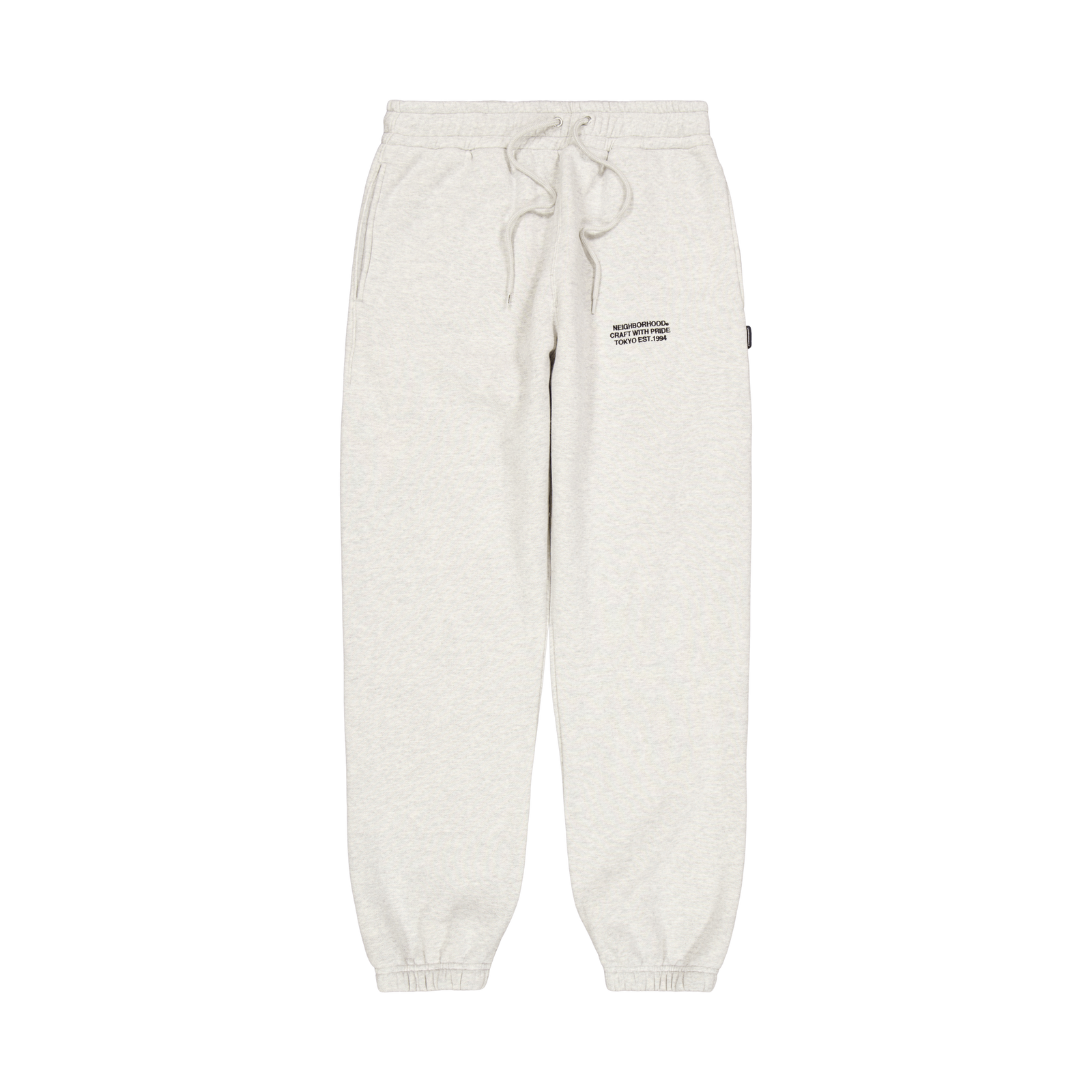 Plain Sweatpants Gray