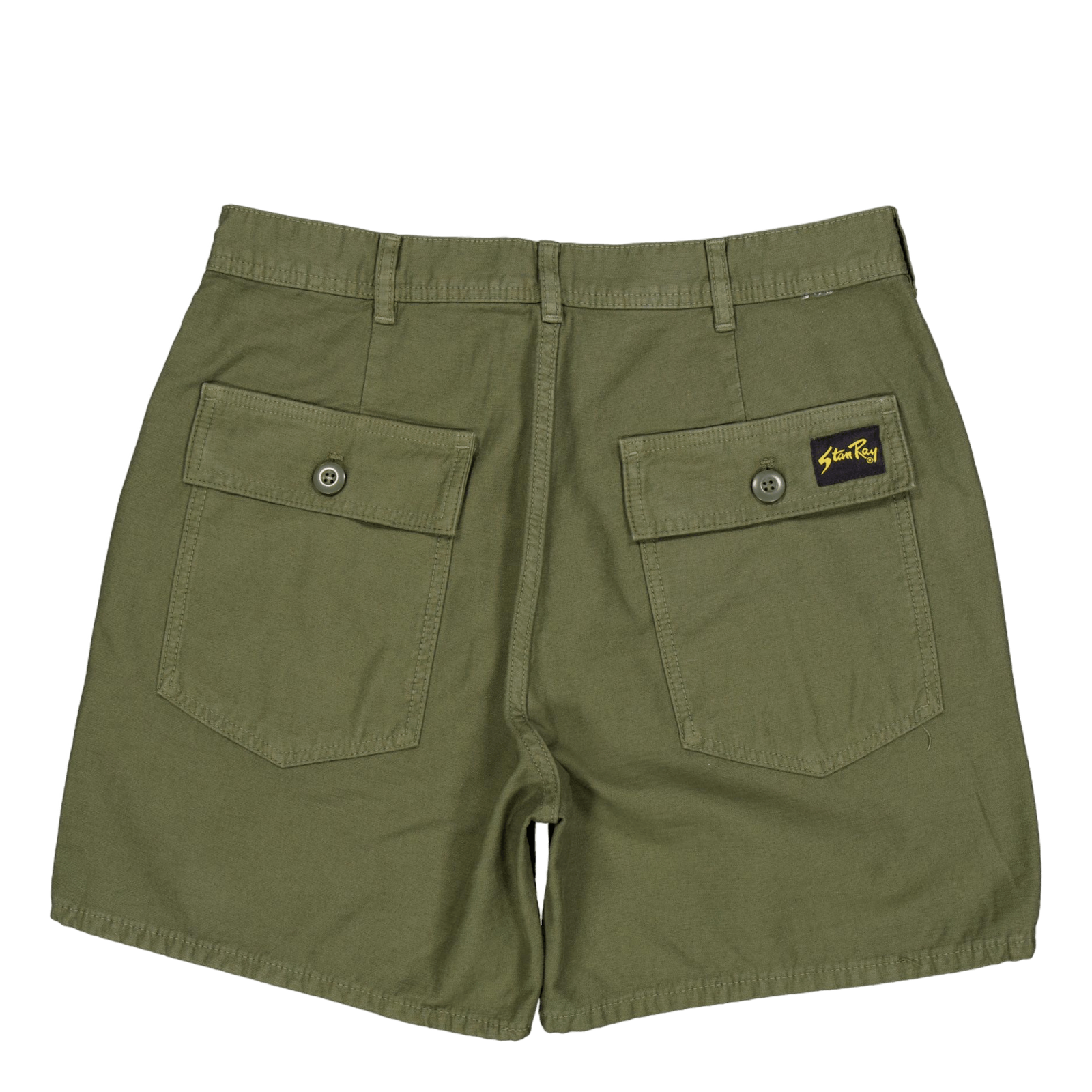 Fat Short 6" Inseam Olive Sateen