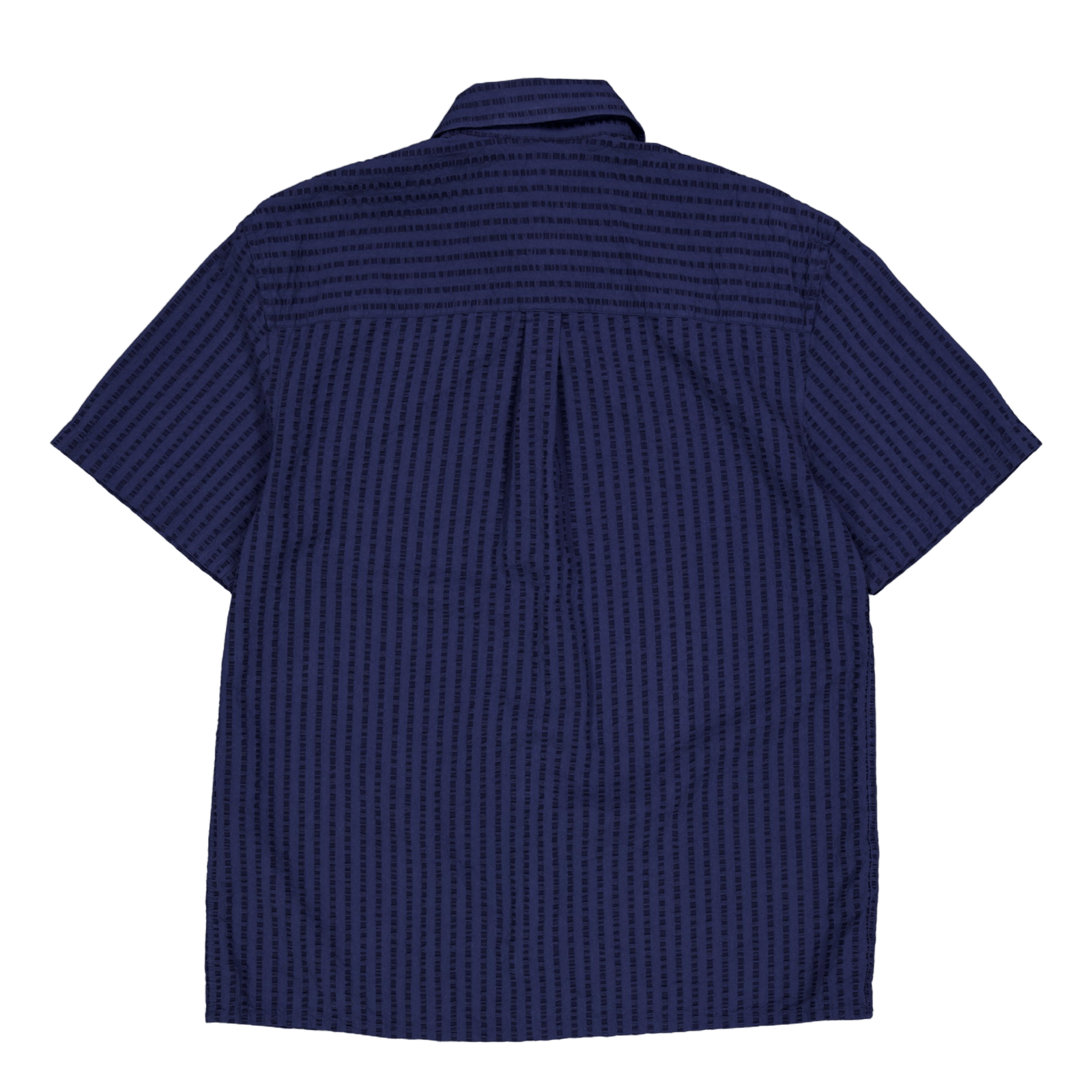 Vole Seerscuker Ss Shirt Navy