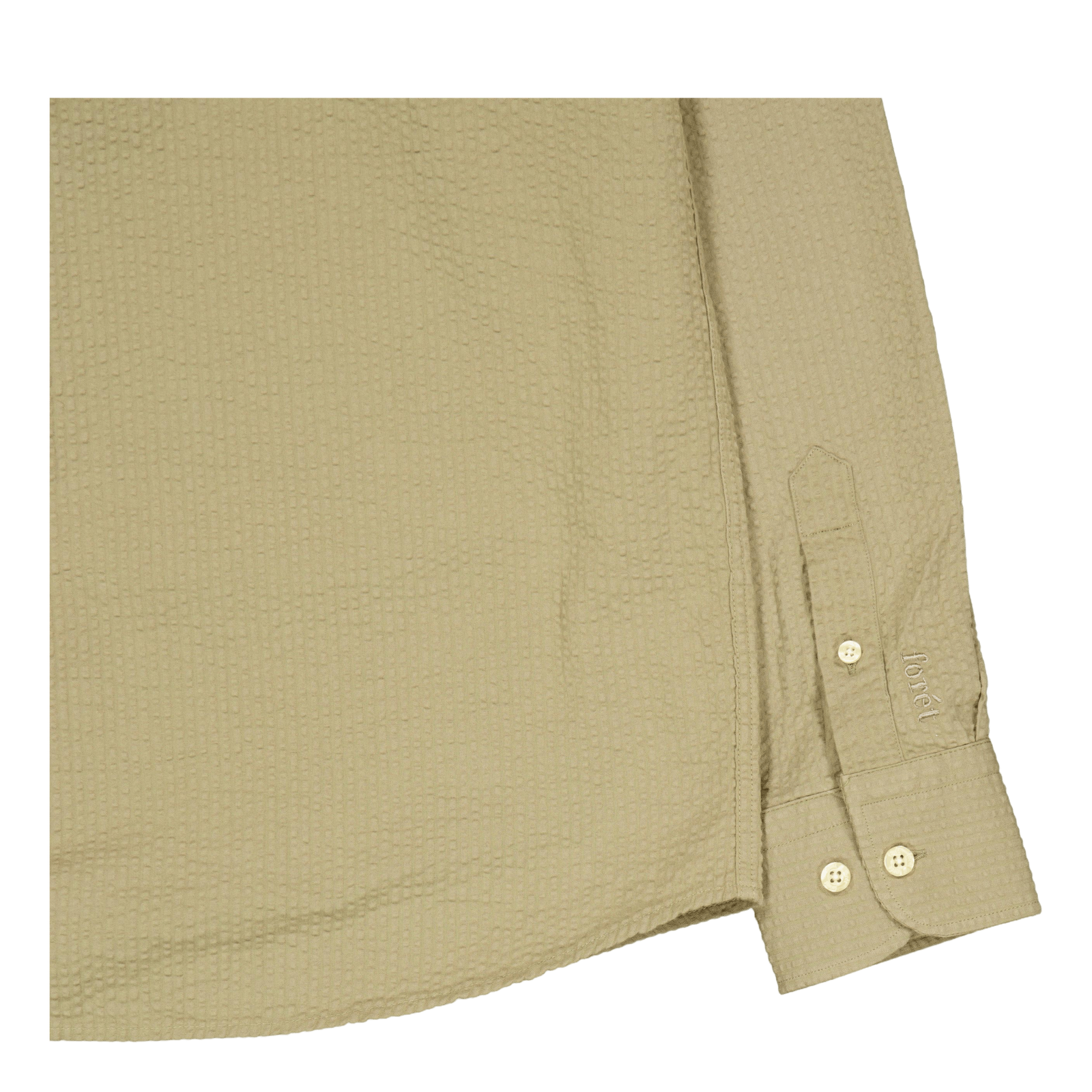 Bush Seersucker Shirt Olive
